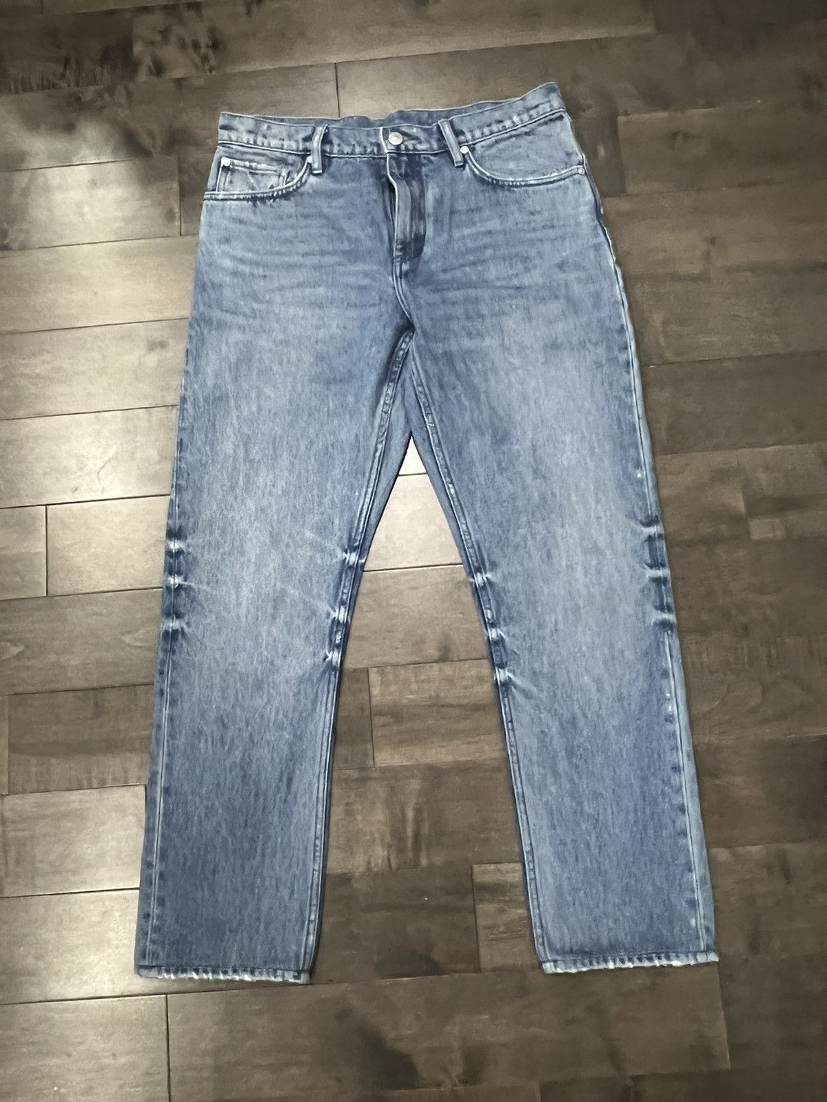 BURBERRY denim washed jeans