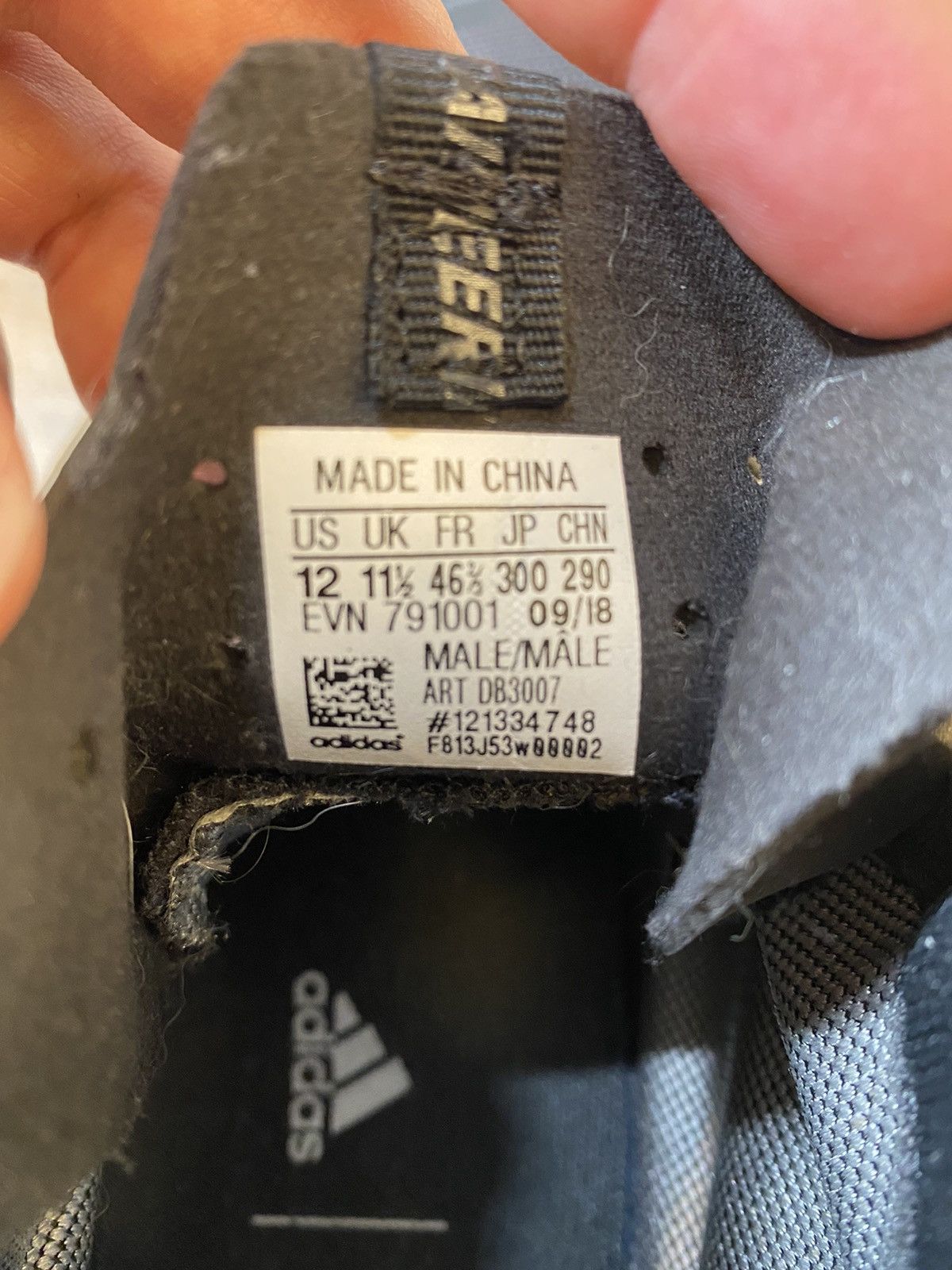 Adidas × White Mountaineering White Mountaineering x Terrex Fast GTX-Surround 'Carbon' Size US 12 / EU 45 - 5 Thumbnail