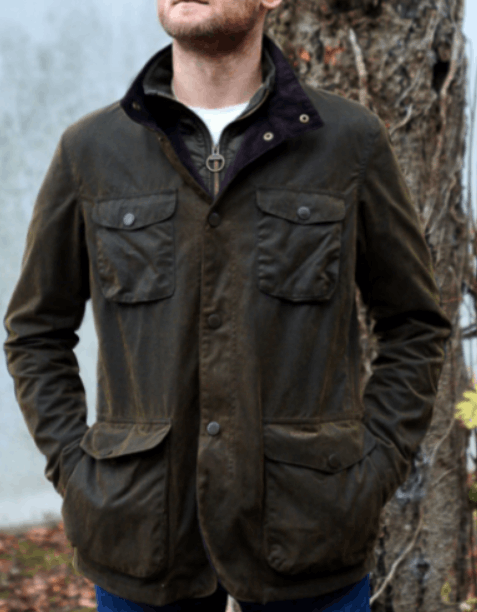 Barbour BARBOUR Ogston Waxed Cotton Jacket MSRP$625 Size US L / EU 52-54 / 3 - 4 Thumbnail
