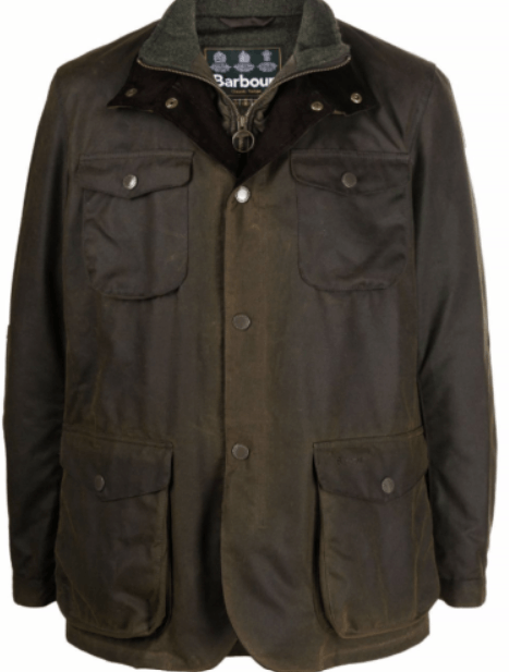 Barbour BARBOUR Ogston Waxed Cotton Jacket MSRP$625 Size US L / EU 52-54 / 3 - 5 Thumbnail