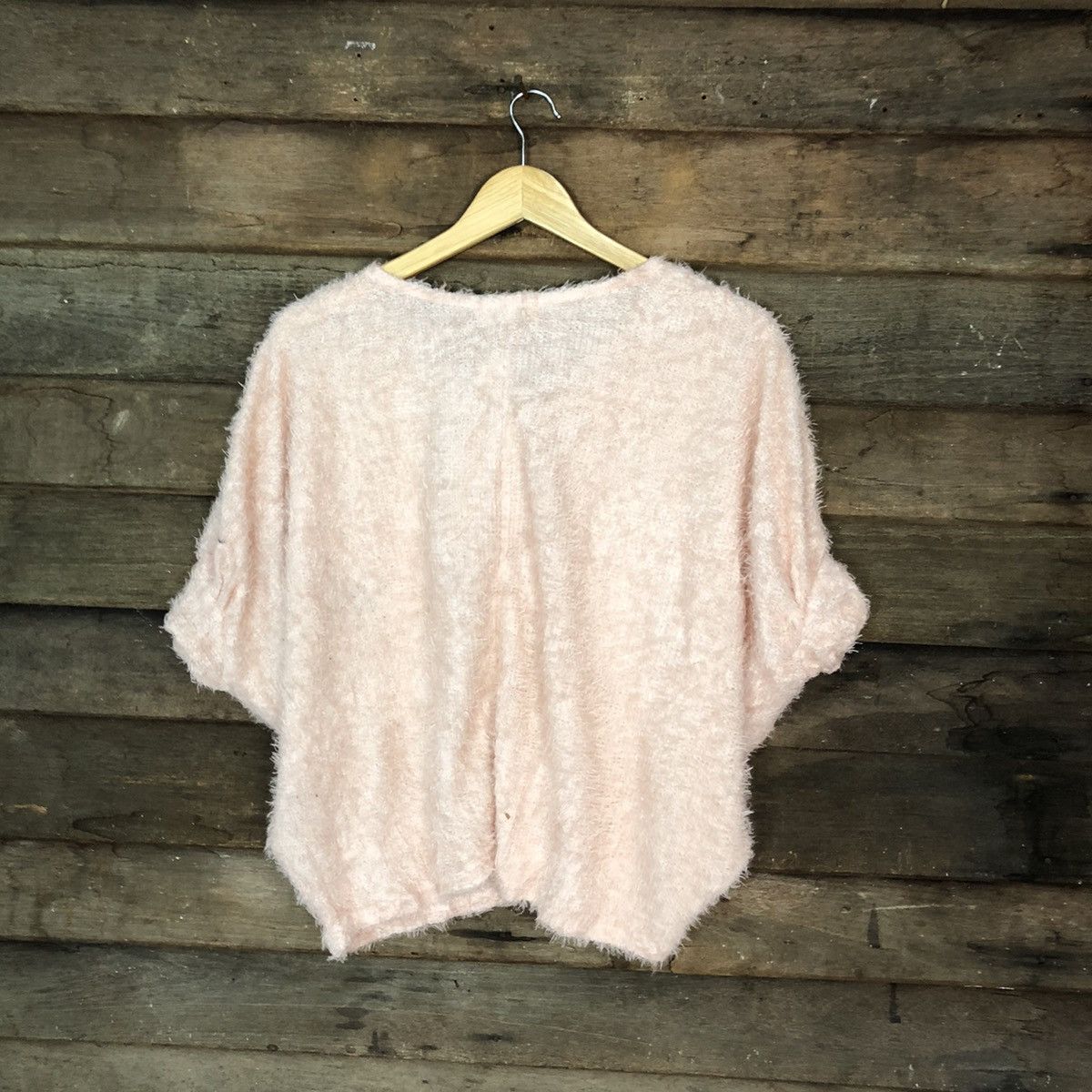 Homespun Knitwear × Japanese Brand TPS Pink Shag Shaggy Fur Mohair Knitwear #6996 Size M / US 6-8 / IT 42-44 - 8 Thumbnail