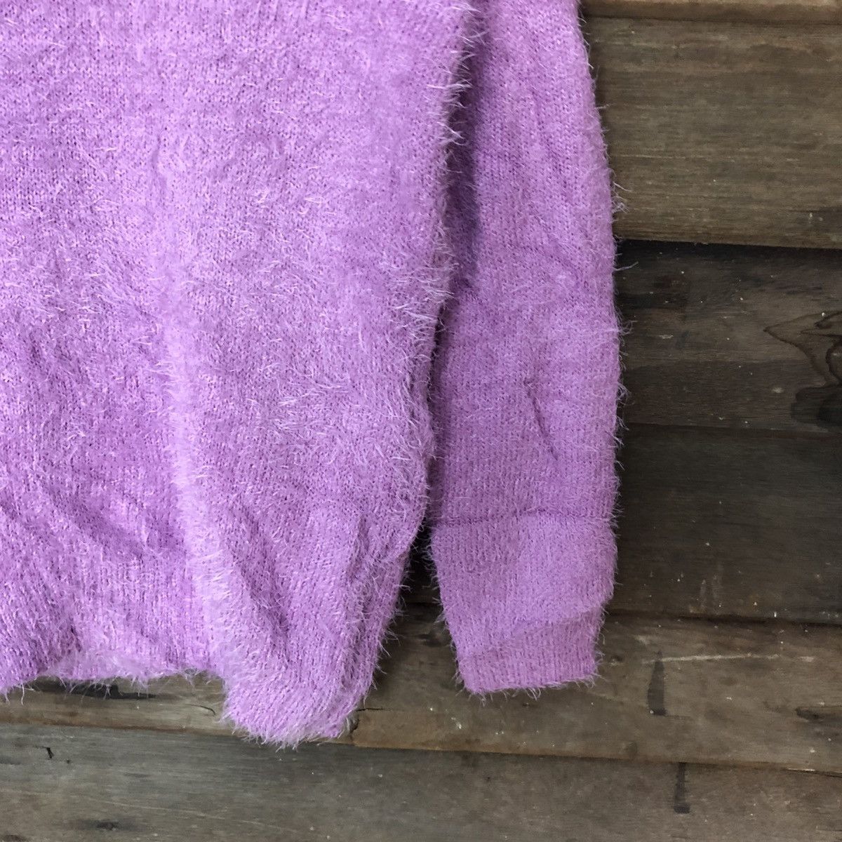 Vintage Japanese Brand Shag Shaggy Fur Mohair Knitwear #6966 Size S / US 4 / IT 40 - 5 Thumbnail