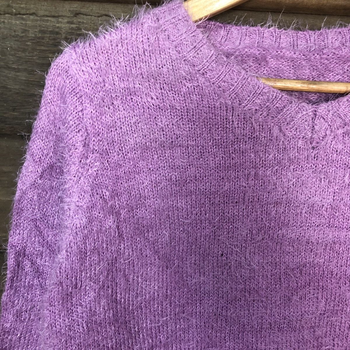 Vintage Japanese Brand Shag Shaggy Fur Mohair Knitwear #6966 Size S / US 4 / IT 40 - 6 Thumbnail
