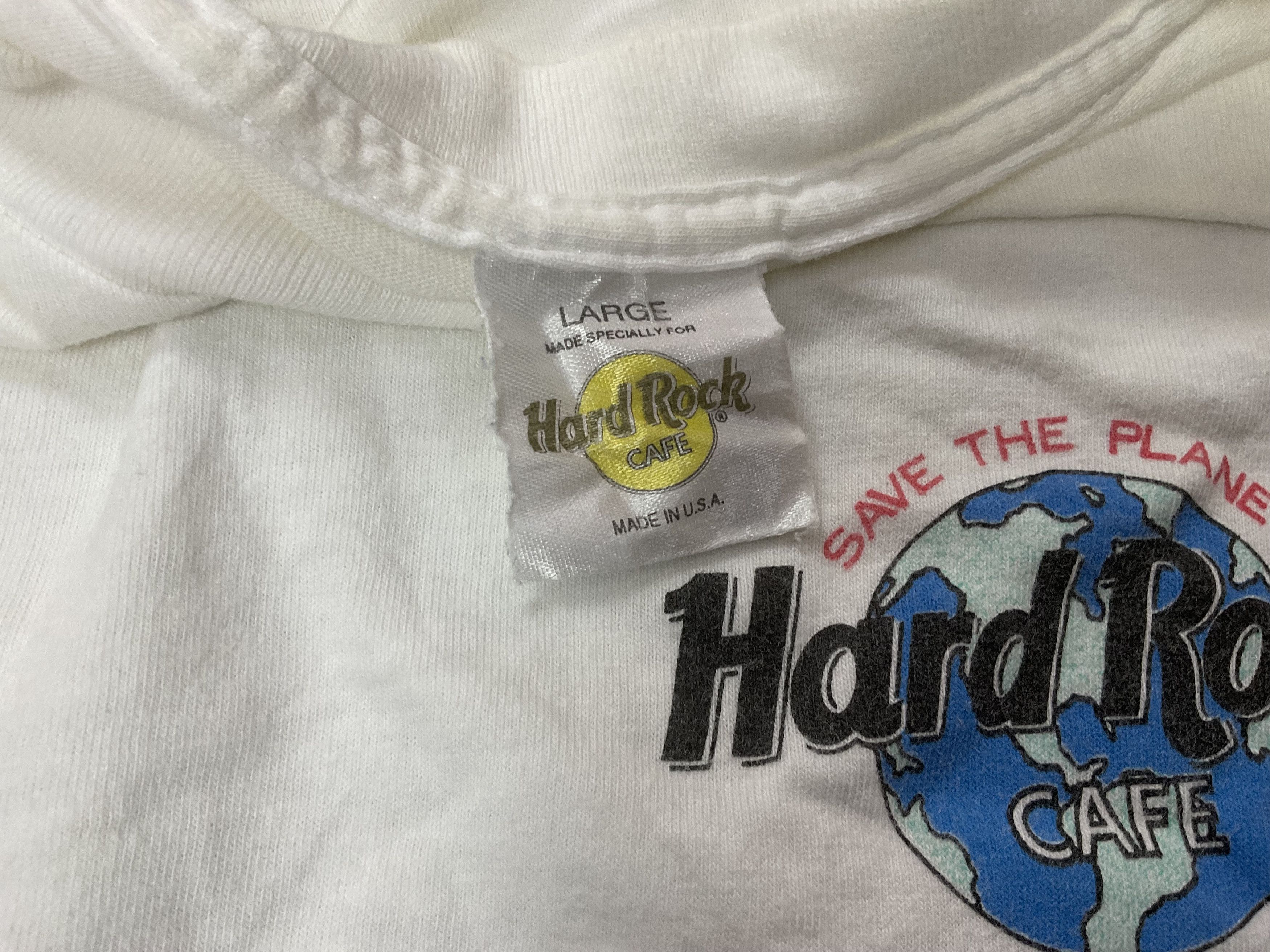 Grateful Dead Vintage 90s Hard Rock Cafe 1993 Jerry Garcia T-Shirt Size US L / EU 52-54 / 3 - 5 Thumbnail