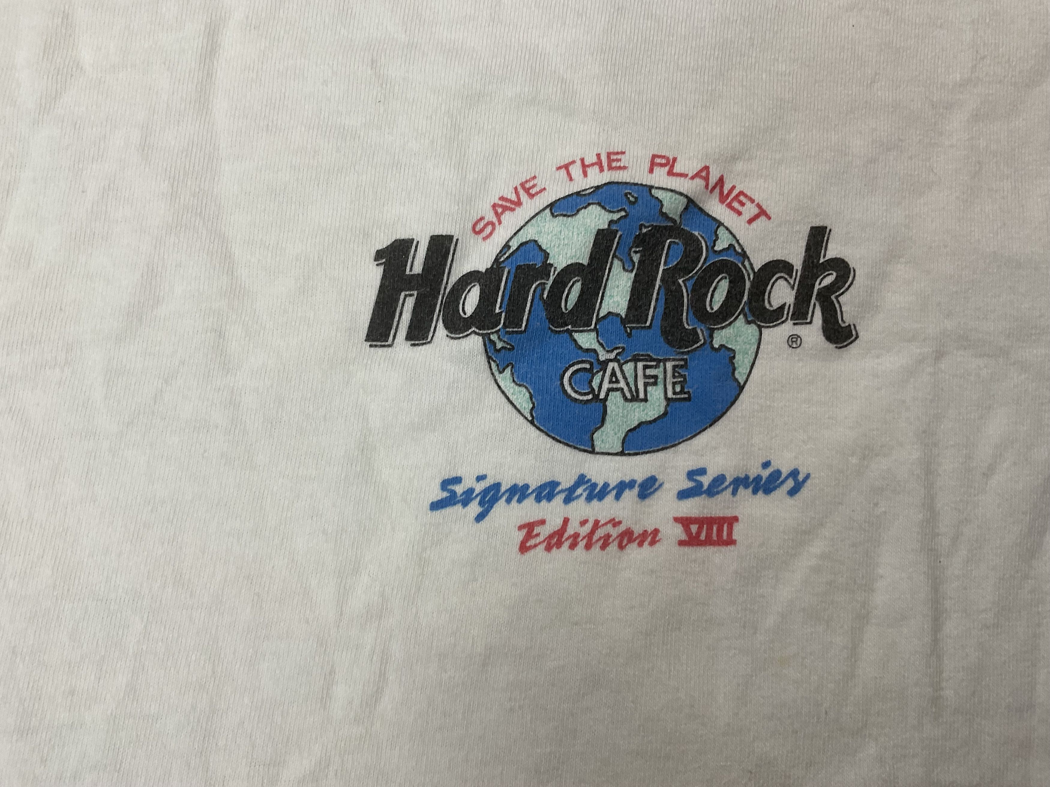 Grateful Dead Vintage 90s Hard Rock Cafe 1993 Jerry Garcia T-Shirt Size US L / EU 52-54 / 3 - 3 Thumbnail