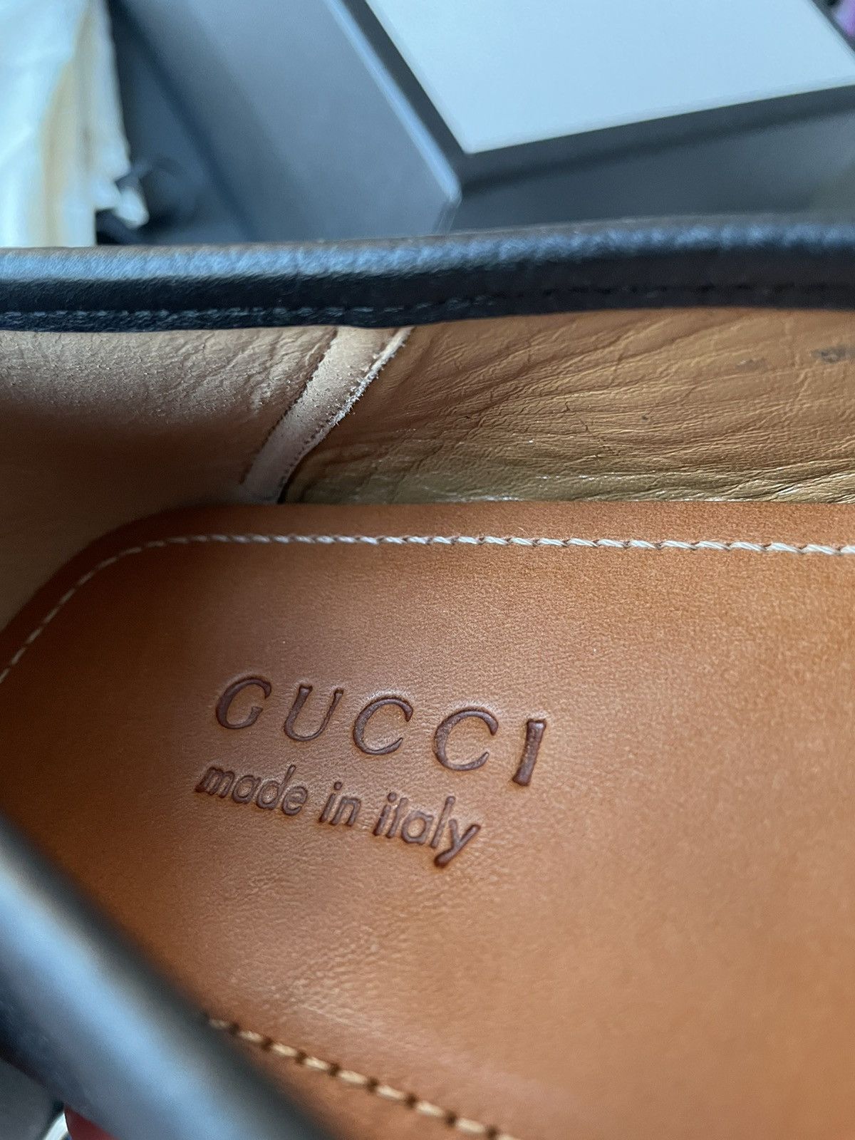 Gucci Rare Limited Super Runway Brand New Bee Leather Loafer Size US 10 / EU 43 - 8 Thumbnail