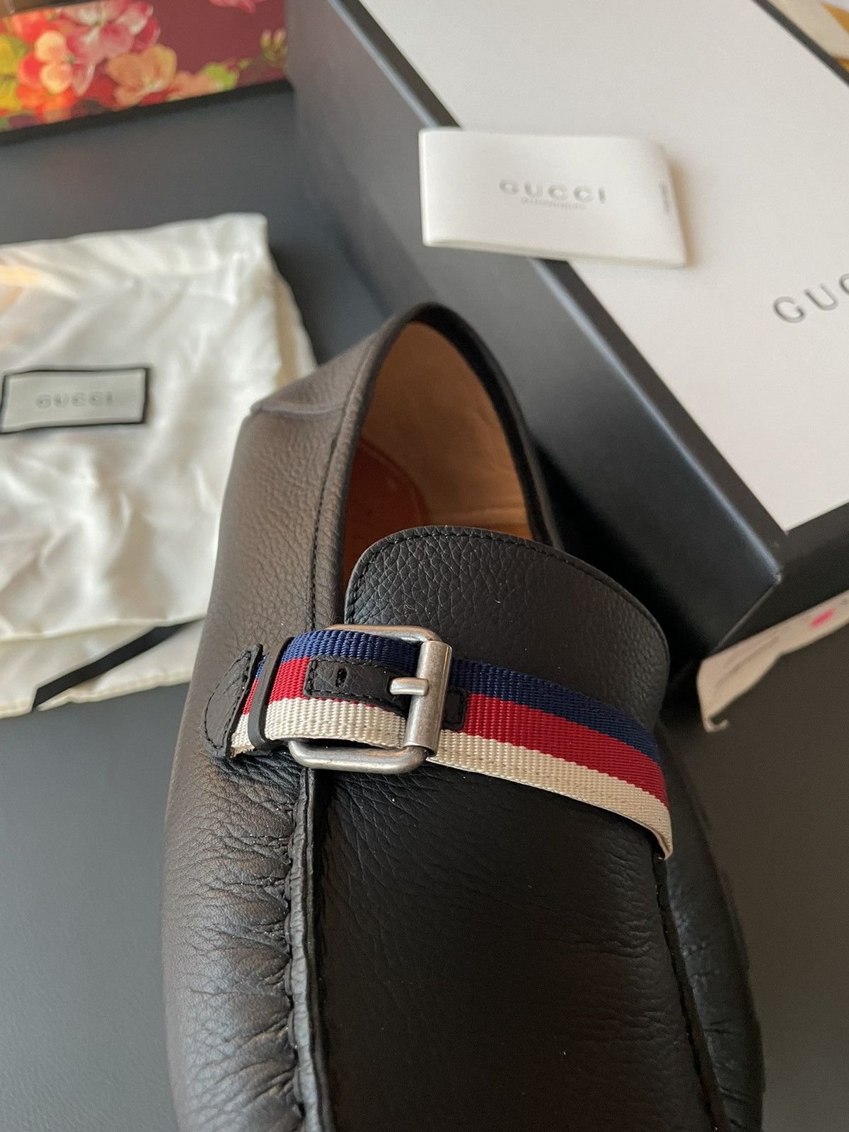Gucci Rare Limited Super Runway Brand New Bee Leather Loafer Size US 10 / EU 43 - 11 Thumbnail