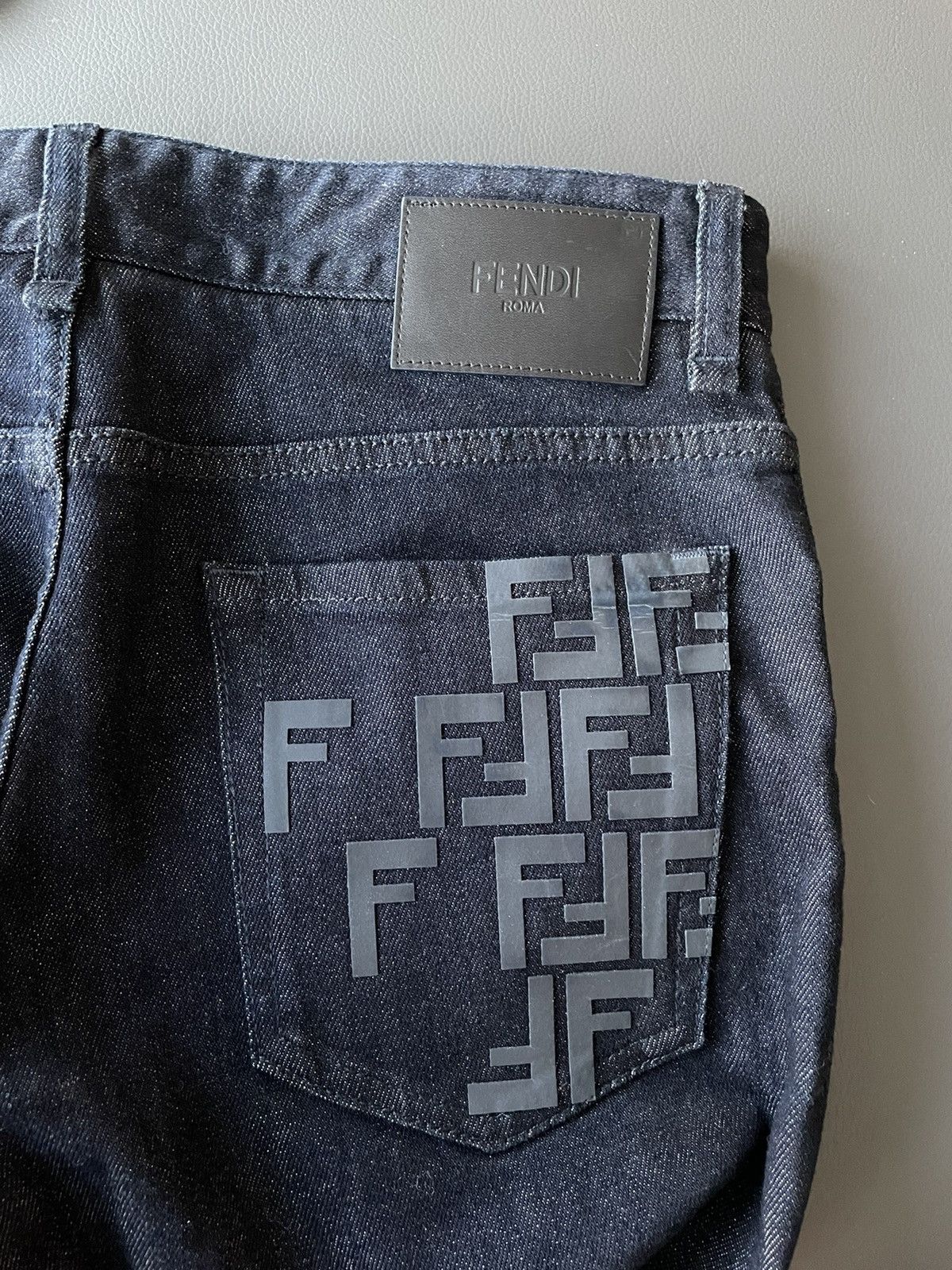 Fendi Super Runway FF Fendi Skinny Denim Jeans Size US 32 / EU 48 - 2 Thumbnail