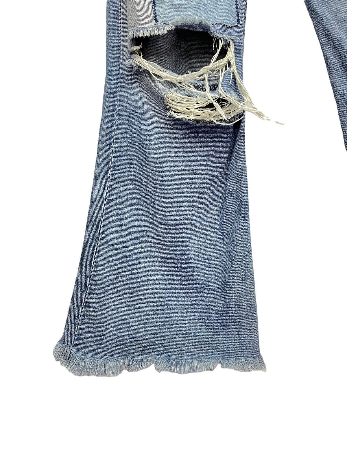 Kostas Murkudis Vintage INPAICHTHYS KERRI Thrashed Patchwork Flare Punk Rock Size US 32 / EU 48 - 6 Thumbnail