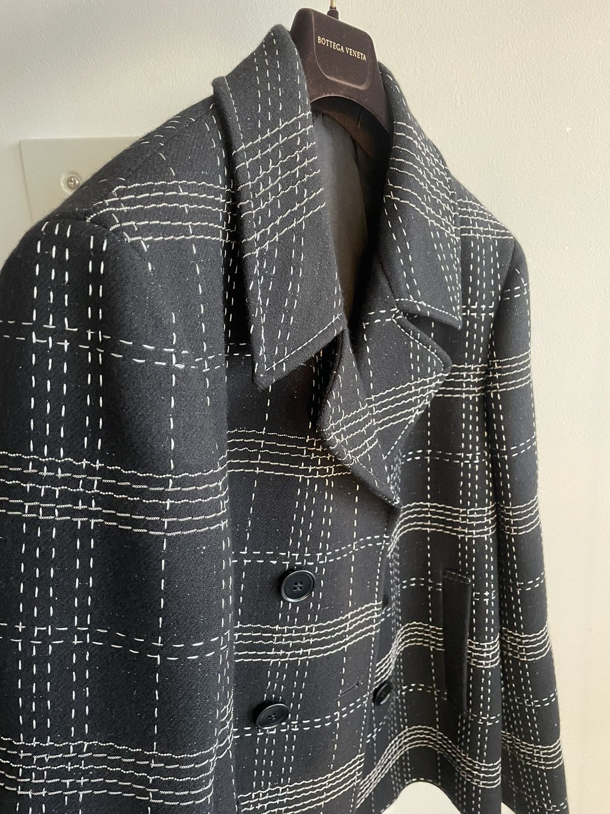 Bottega Veneta $8,500 Value Bottega Veneta Super Runway Coat Size 54R - 12 Thumbnail