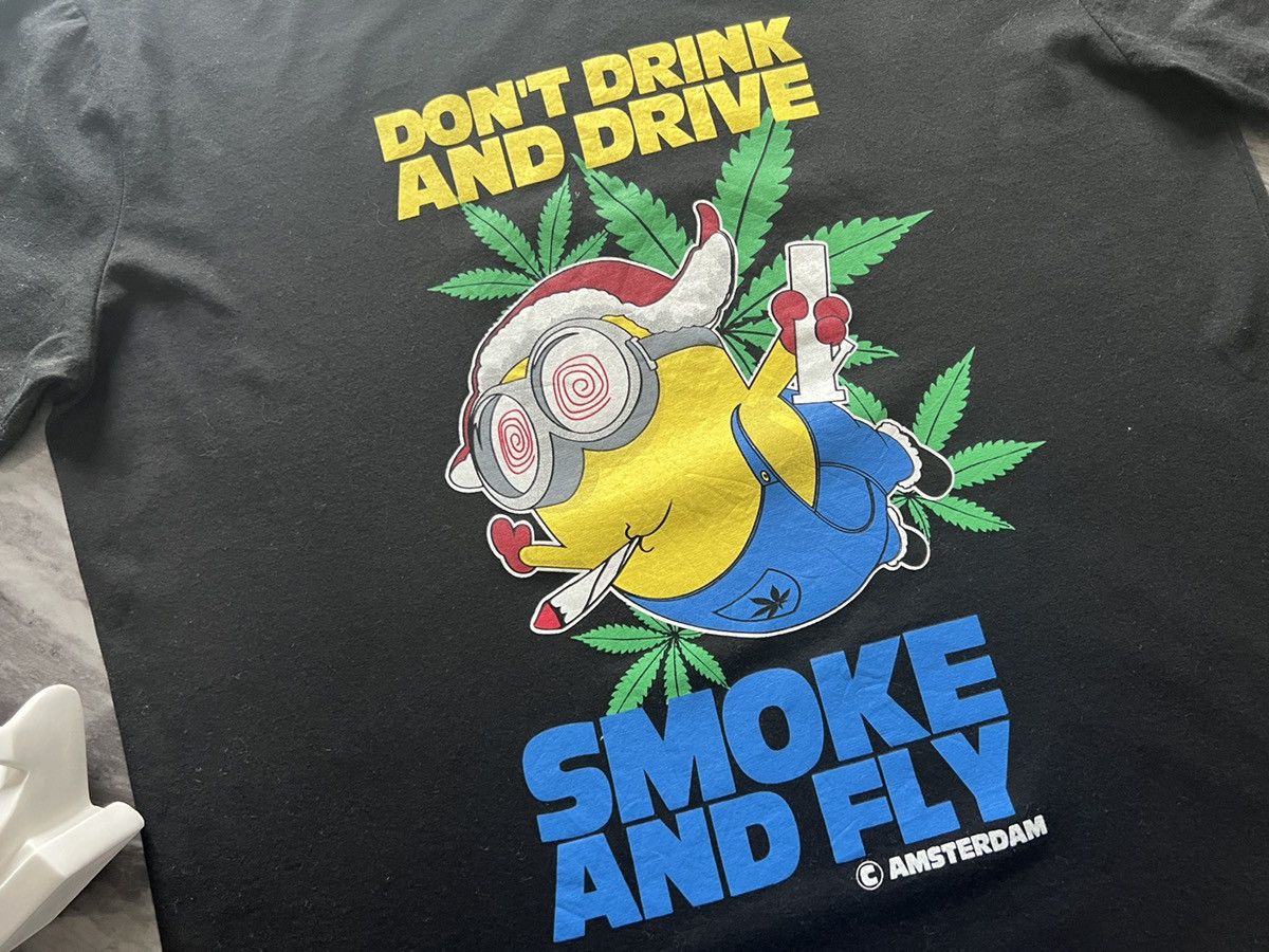 Movie Minion Drink And Drive Smoke And Fly Amsterdam | Grailed