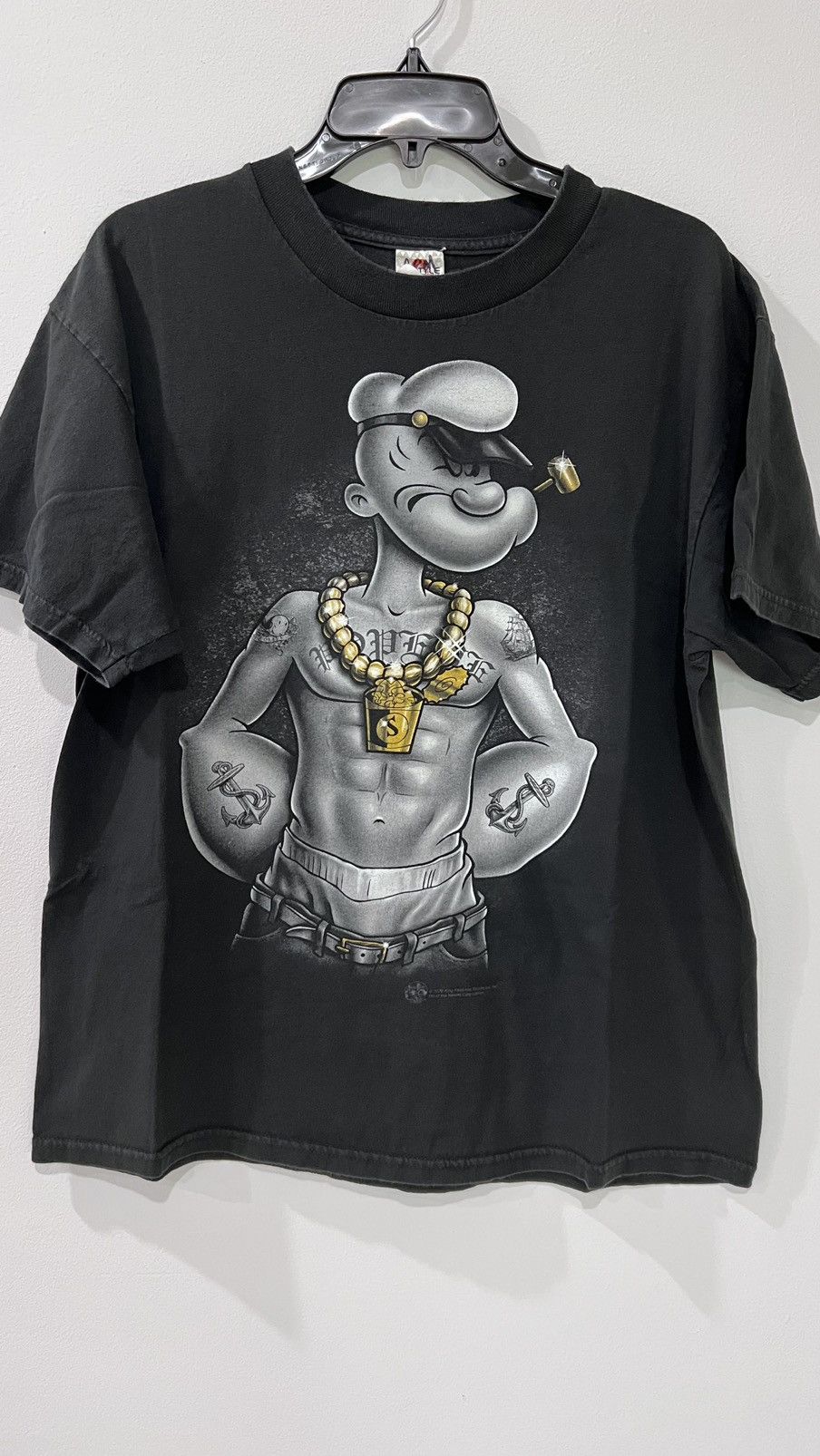 Cartoon Network × Vintage 2009 Popeye TShirt Size Large AlStyle Tag Size US L / EU 52-54 / 3 - 1 Thumbnail