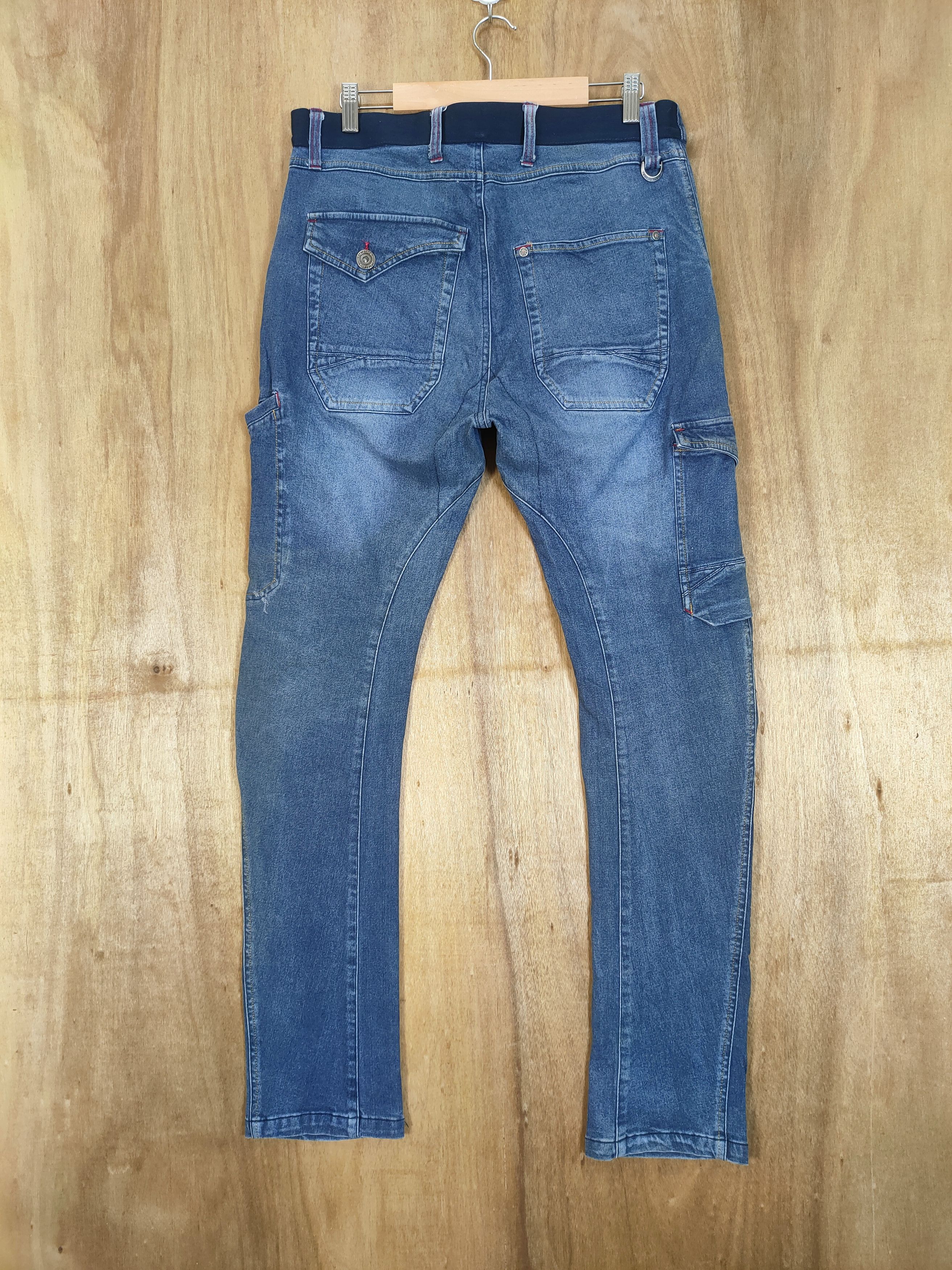 Japanese Brand × Voodoo Tactical JAPANESE BRAND FADED CARGO PANTS Size US 32 / EU 48 - 7 Thumbnail