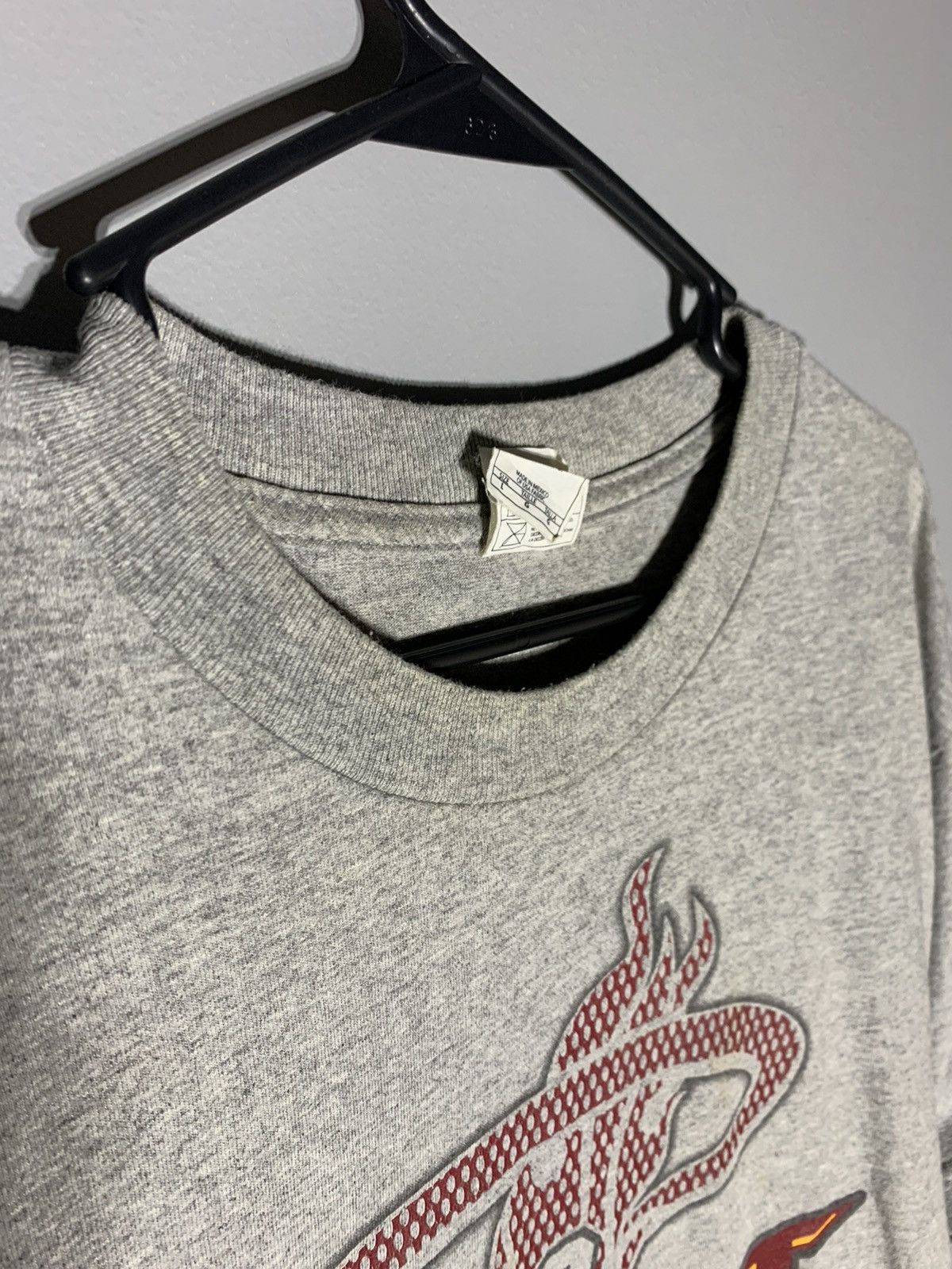 NBA × Vintage Y2K Vintage Heat Tee Size US M / EU 48-50 / 2 - 3 Thumbnail