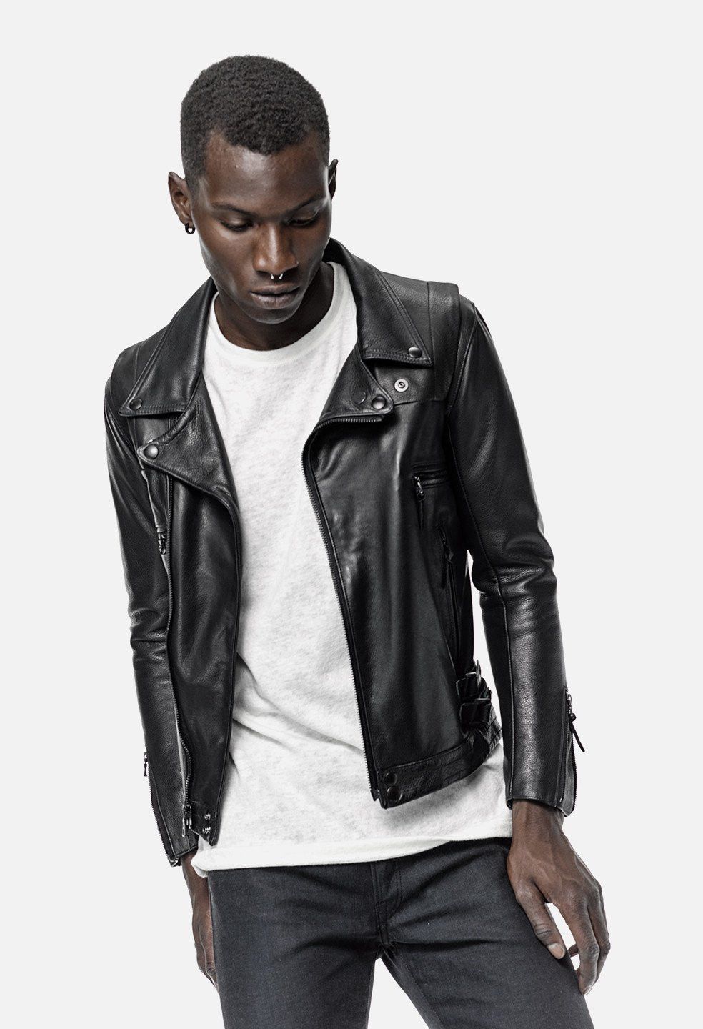 John Elliott Pitch Black Rider sz 3/L Size US L / EU 52-54 / 3 - 9 Thumbnail