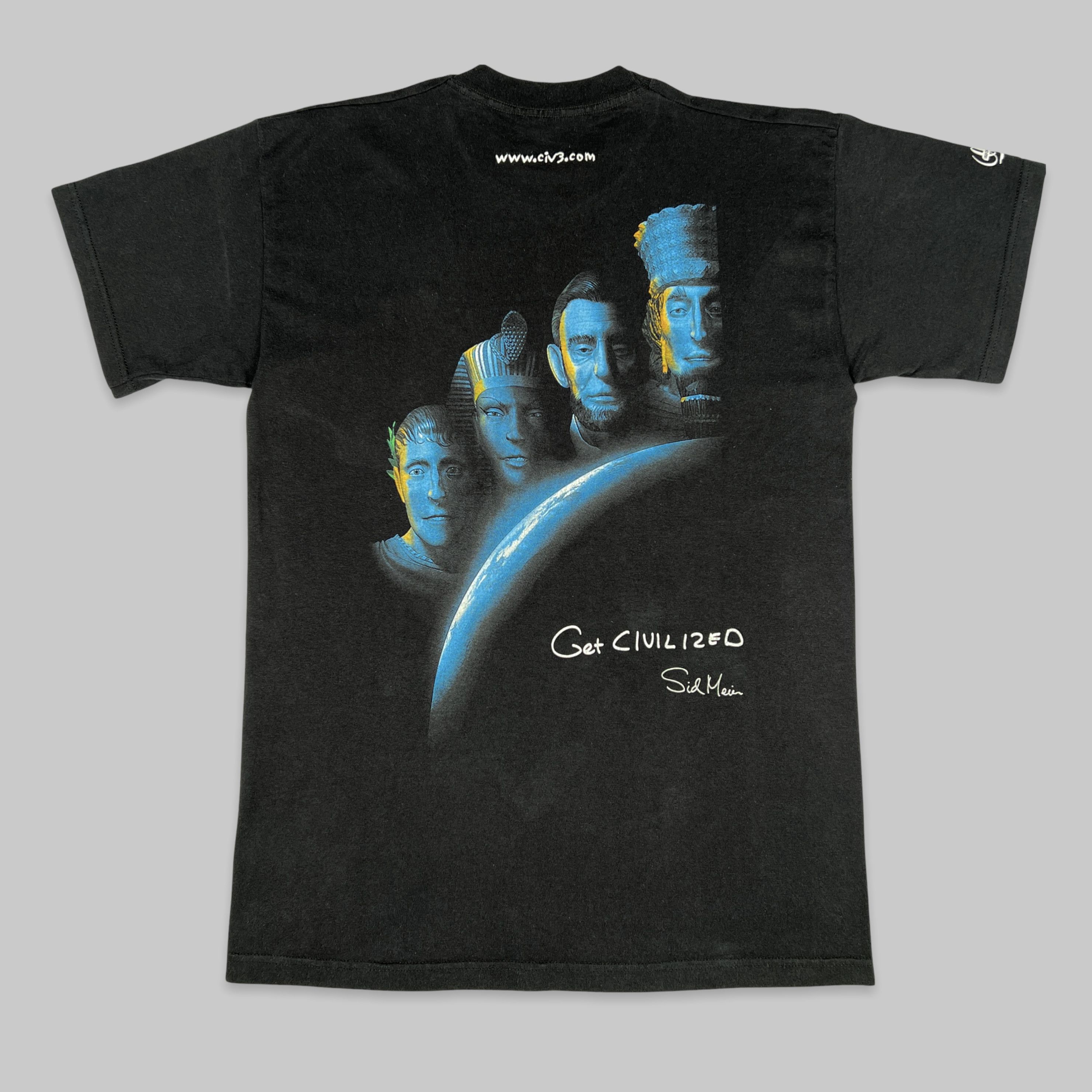 The Game Vintage 2001 Civilization III ‘Get Civilized’ Promo Shirt Size US XL / EU 56 / 4 - 1 Thumbnail