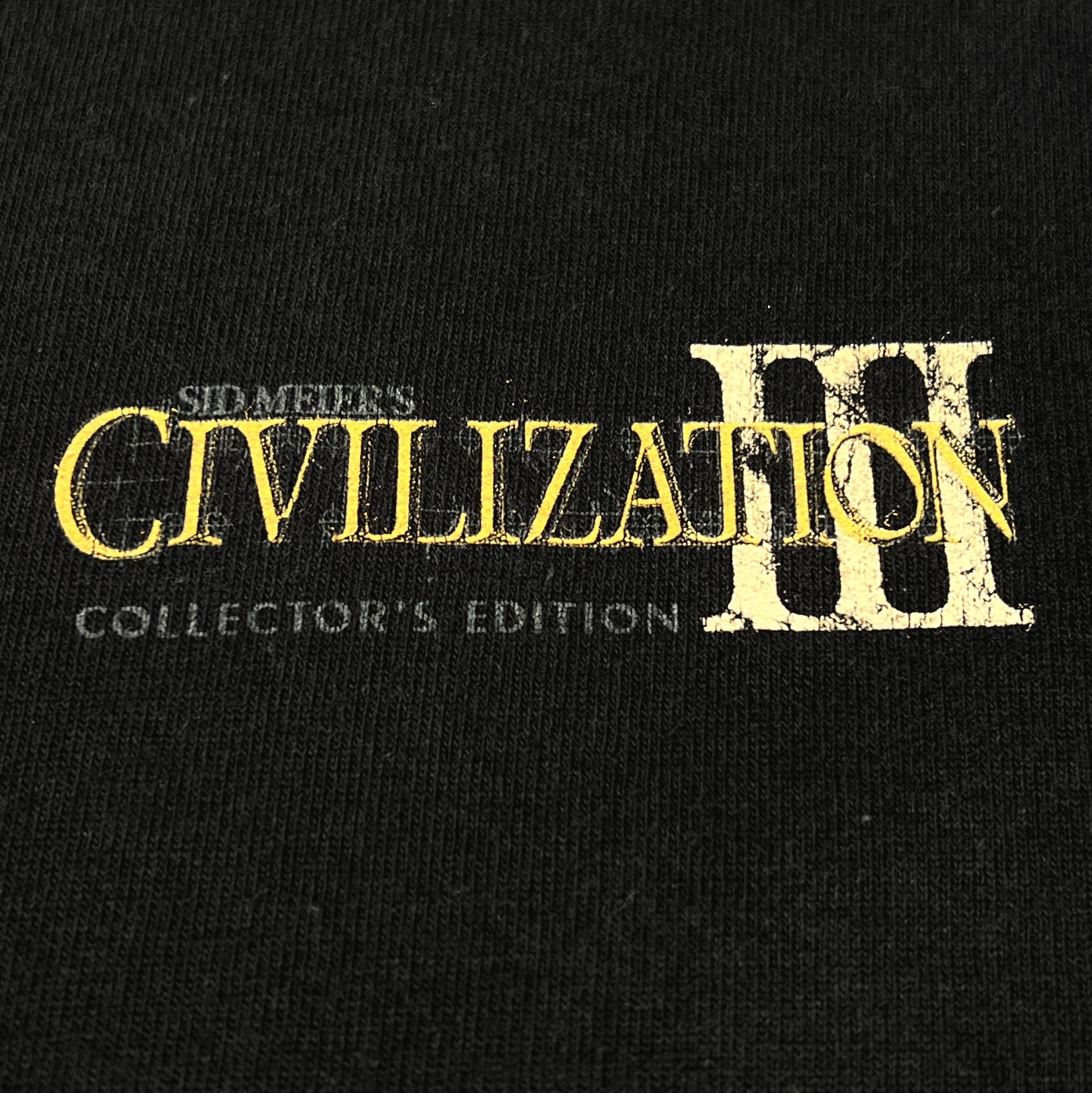 The Game Vintage 2001 Civilization III ‘Get Civilized’ Promo Shirt Size US XL / EU 56 / 4 - 4 Thumbnail