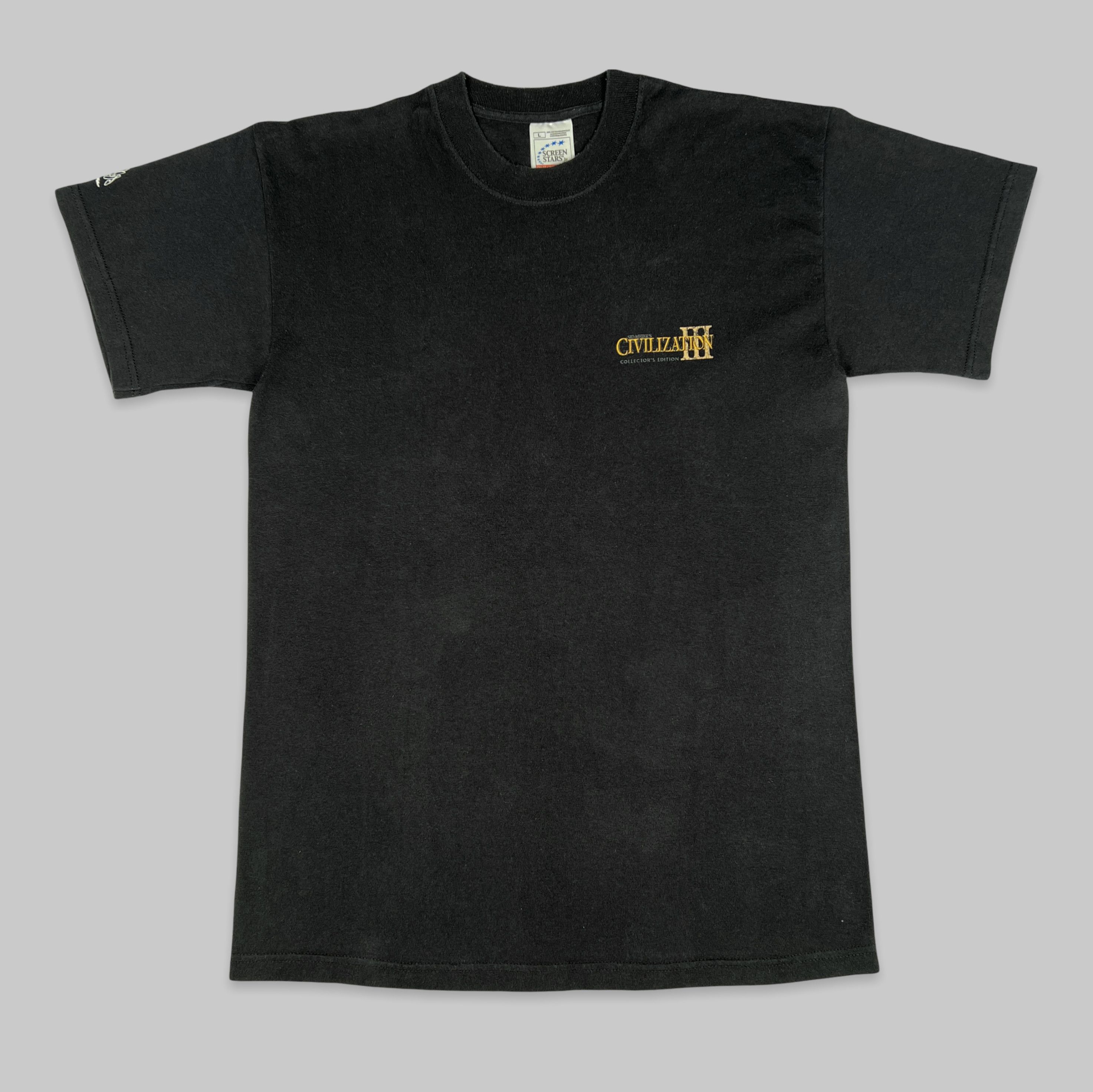 The Game Vintage 2001 Civilization III ‘Get Civilized’ Promo Shirt Size US XL / EU 56 / 4 - 2 Thumbnail