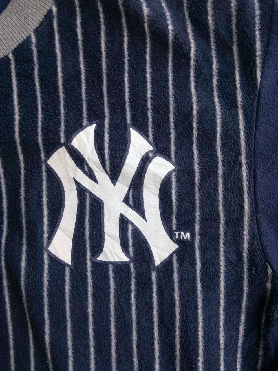NBA Vtg Major League Baseball New York Striped T-Shirt Size US S / EU 44-46 / 1 - 3 Thumbnail