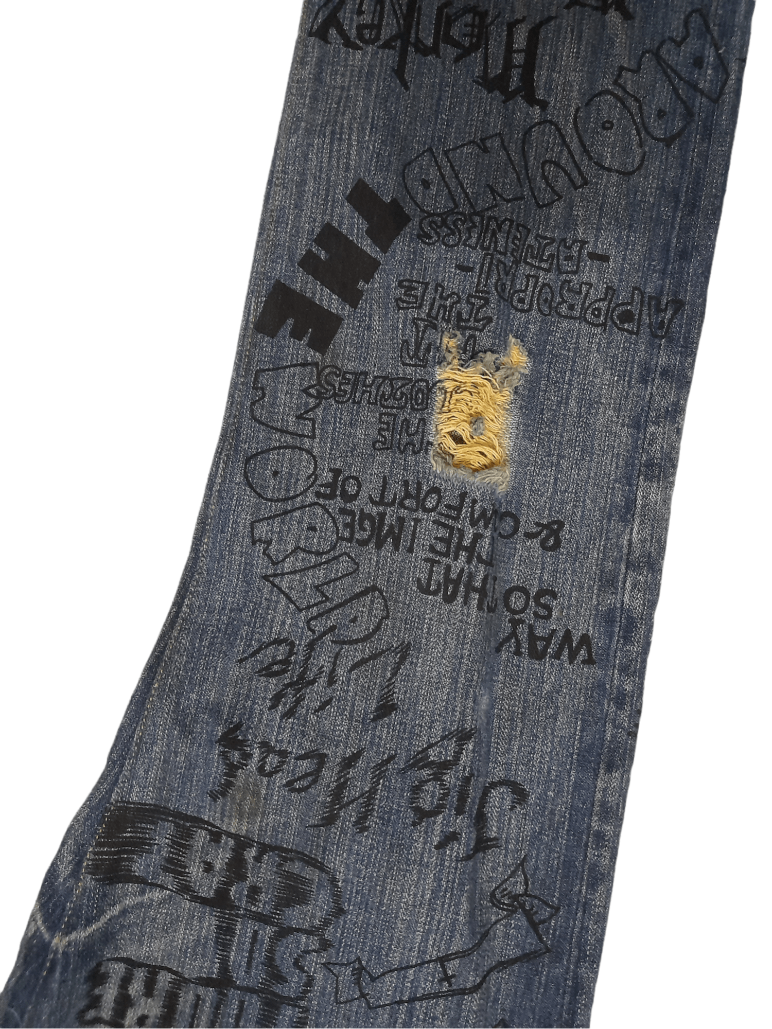 Seditionaries Distressed Punk Japan Denim (E322) w30 Size US 30 / EU 46 - 4 Thumbnail