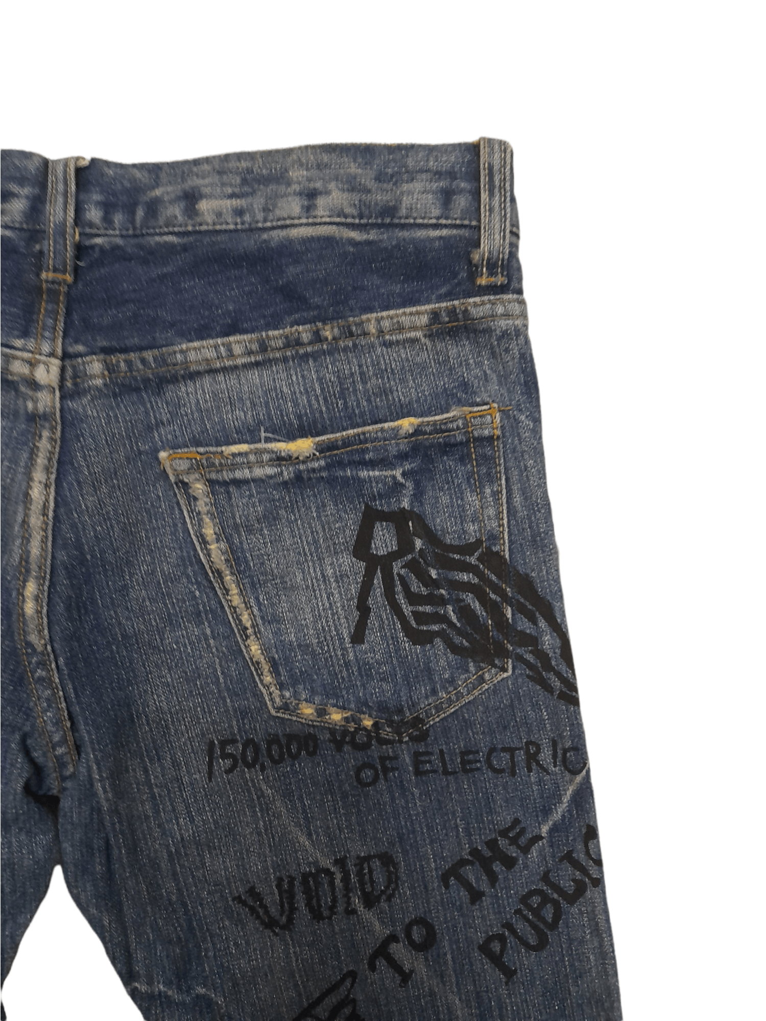 Seditionaries Distressed Punk Japan Denim (E322) w30 Size US 30 / EU 46 - 9 Thumbnail