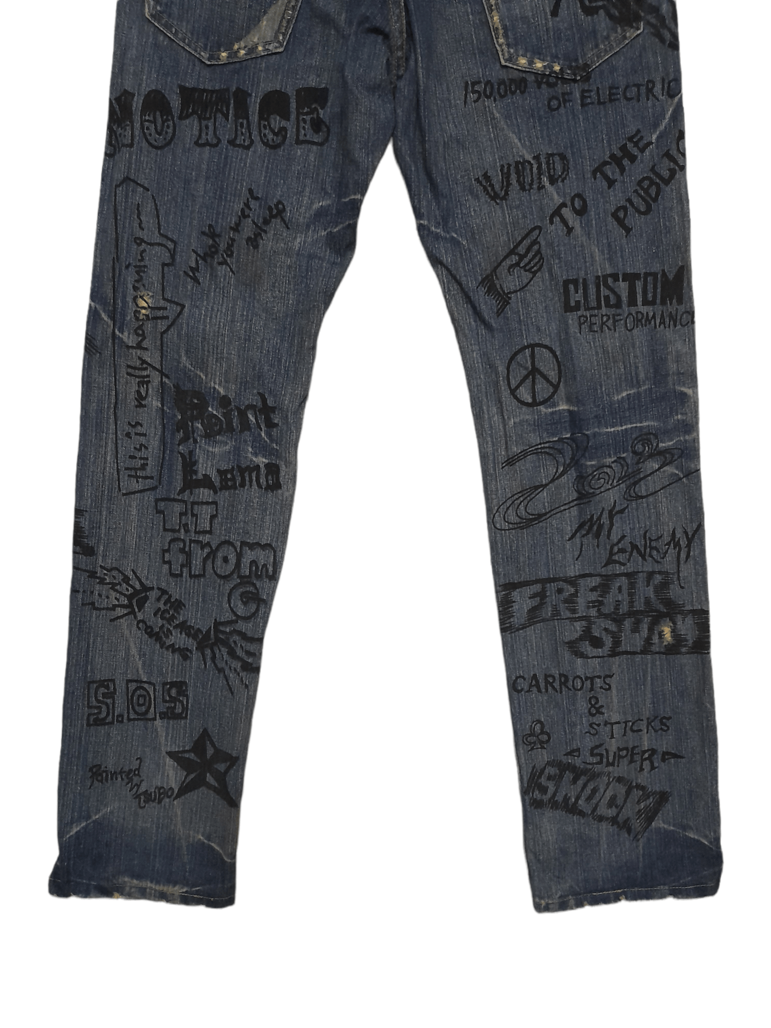Seditionaries Distressed Punk Japan Denim (E322) w30 Size US 30 / EU 46 - 7 Thumbnail