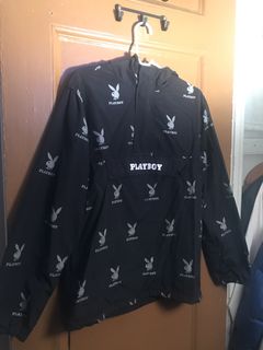 Playboy reflective print anorak on sale jacket