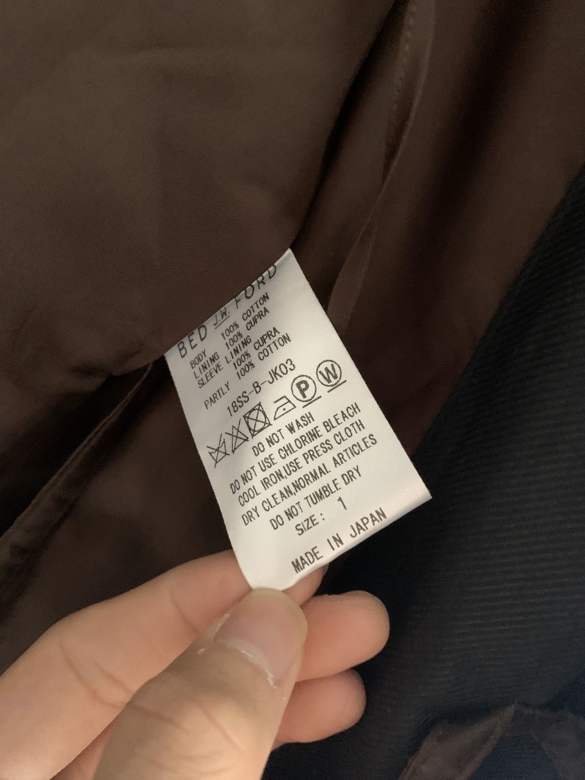 Bed j.w. Ford Rare Poetik Ribbon Strap Blazer 46 48jacket boxy cropped Size US S / EU 44-46 / 1 - 5 Thumbnail