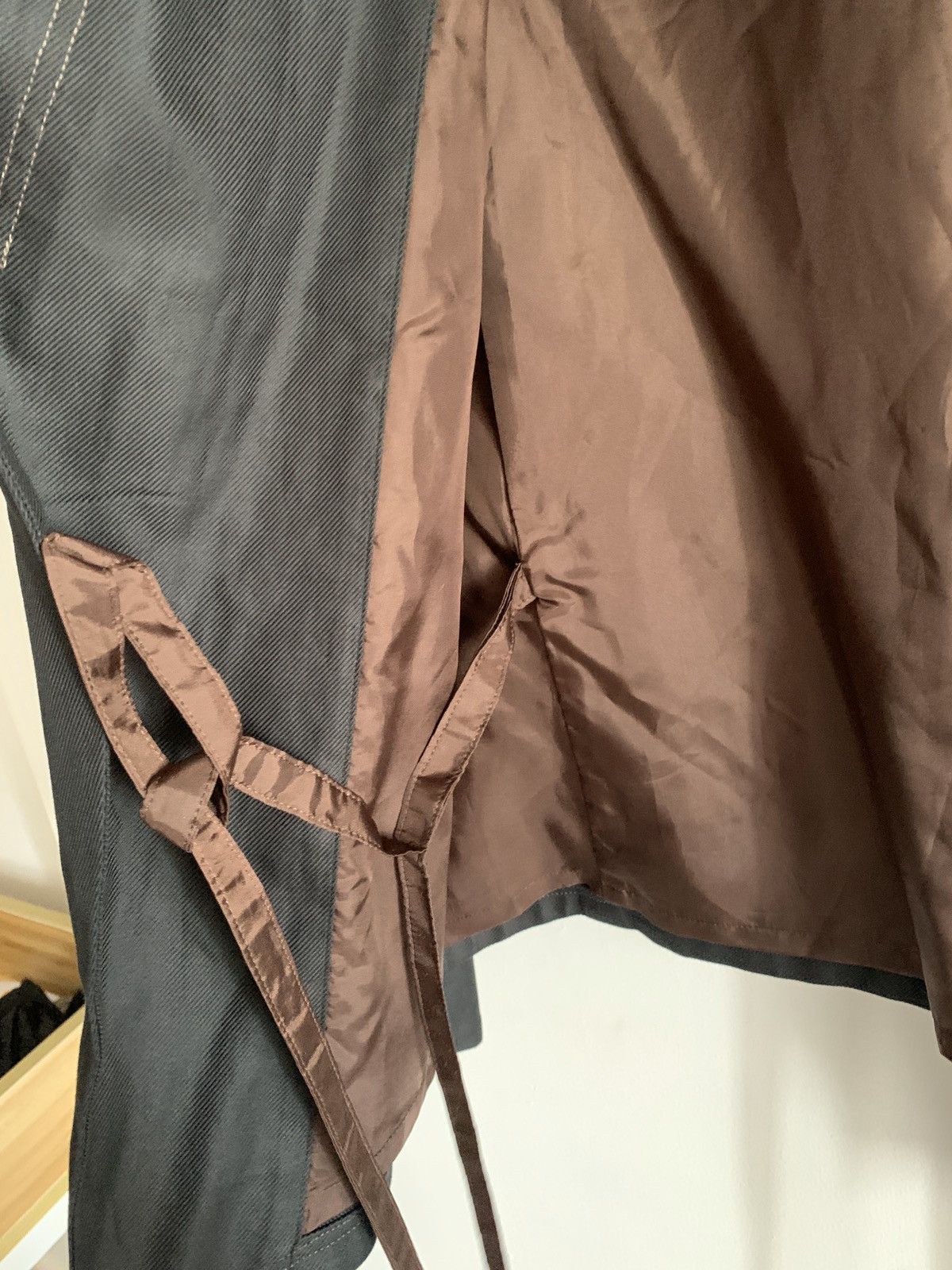 Bed j.w. Ford Rare Poetik Ribbon Strap Blazer 46 48jacket boxy cropped Size US S / EU 44-46 / 1 - 4 Thumbnail