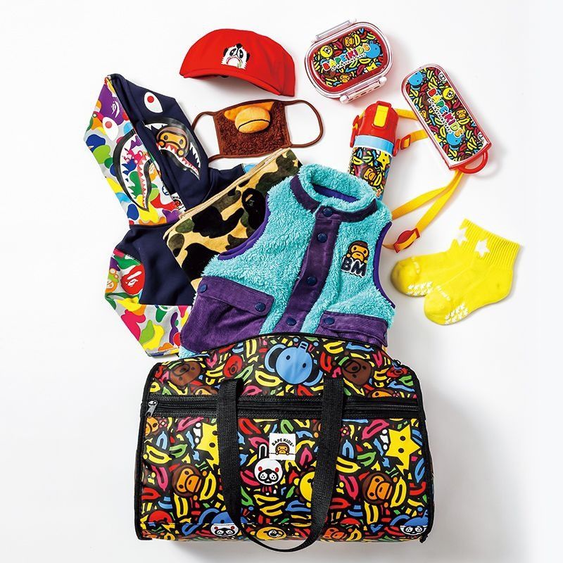 Bape BAPE Duffle Boston Bag BABY MILO & FRIENDS Bapesta Size ONE SIZE - 3 Thumbnail