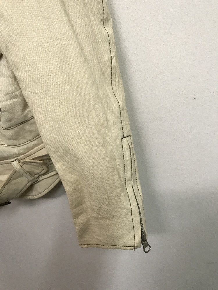 ADAM ET ROPE LINEN moto ann demeulemeester style jacket yohji bomber Size US M / EU 48-50 / 2 - 2 Thumbnail