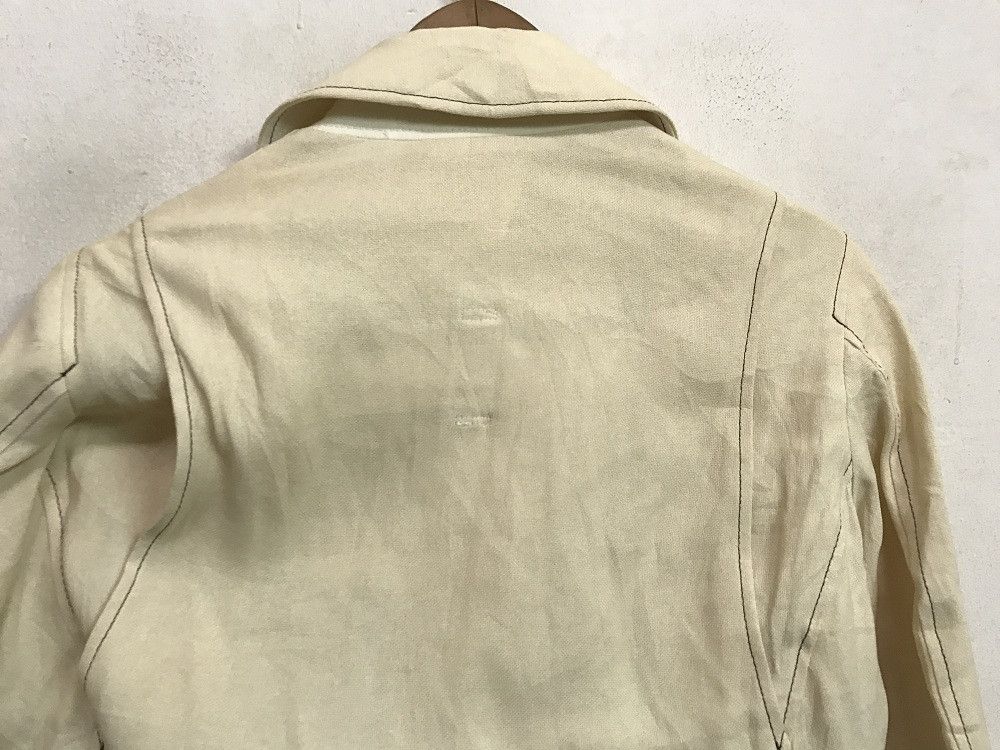 ADAM ET ROPE LINEN moto ann demeulemeester style jacket yohji bomber Size US M / EU 48-50 / 2 - 8 Thumbnail