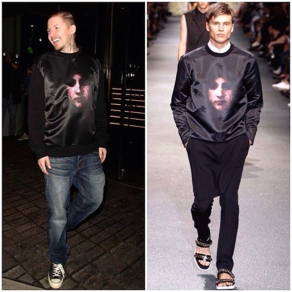 Givenchy madonna online sweatshirt