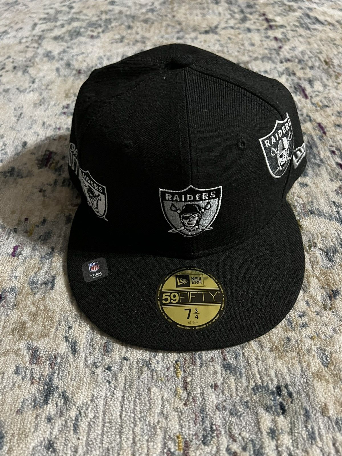 Just Don × New Era Just Don Raiders Fitter Hat 7 3/4 Size ONE SIZE - 1 Thumbnail