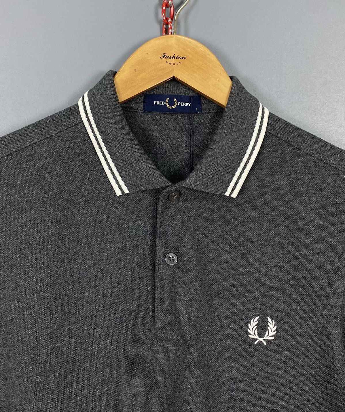 Fred Perry Fred Perry Polo Shirt Short Sleeve Men’s Size S Regular Grey Size US S / EU 44-46 / 1 - 2 Thumbnail