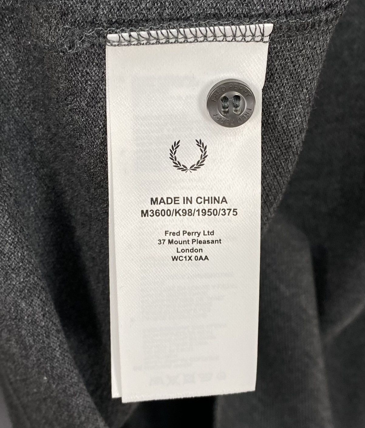 Fred Perry Fred Perry Polo Shirt Short Sleeve Men’s Size S Regular Grey Size US S / EU 44-46 / 1 - 4 Thumbnail