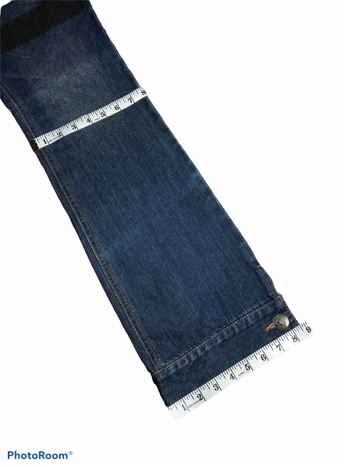 Japanese Brand FLARED⚡️SOUL FRANKY DENIM BUSHPANTS Size US 32 / EU 48 - 11 Thumbnail