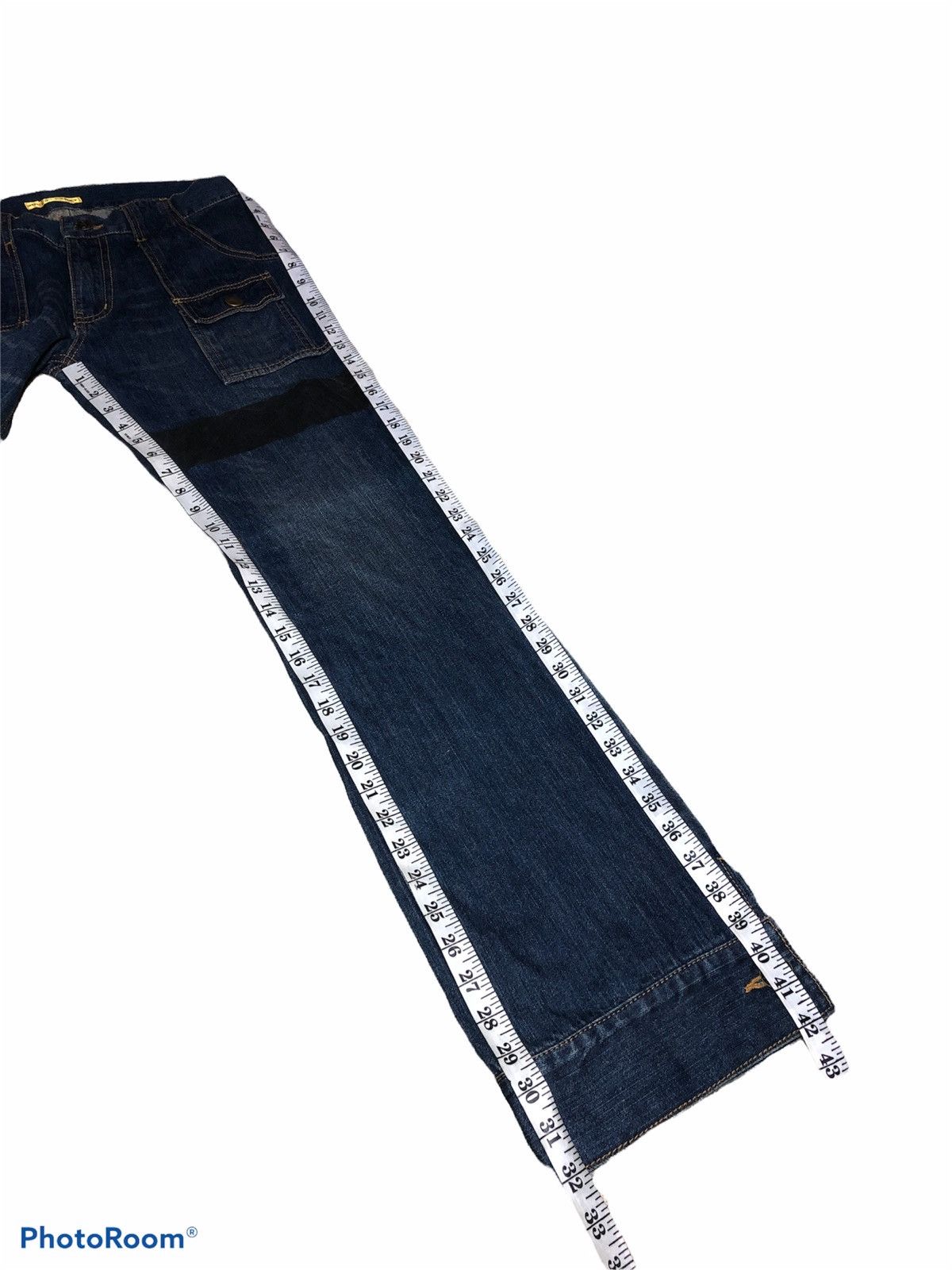 Japanese Brand FLARED⚡️SOUL FRANKY DENIM BUSHPANTS Size US 32 / EU 48 - 12 Thumbnail