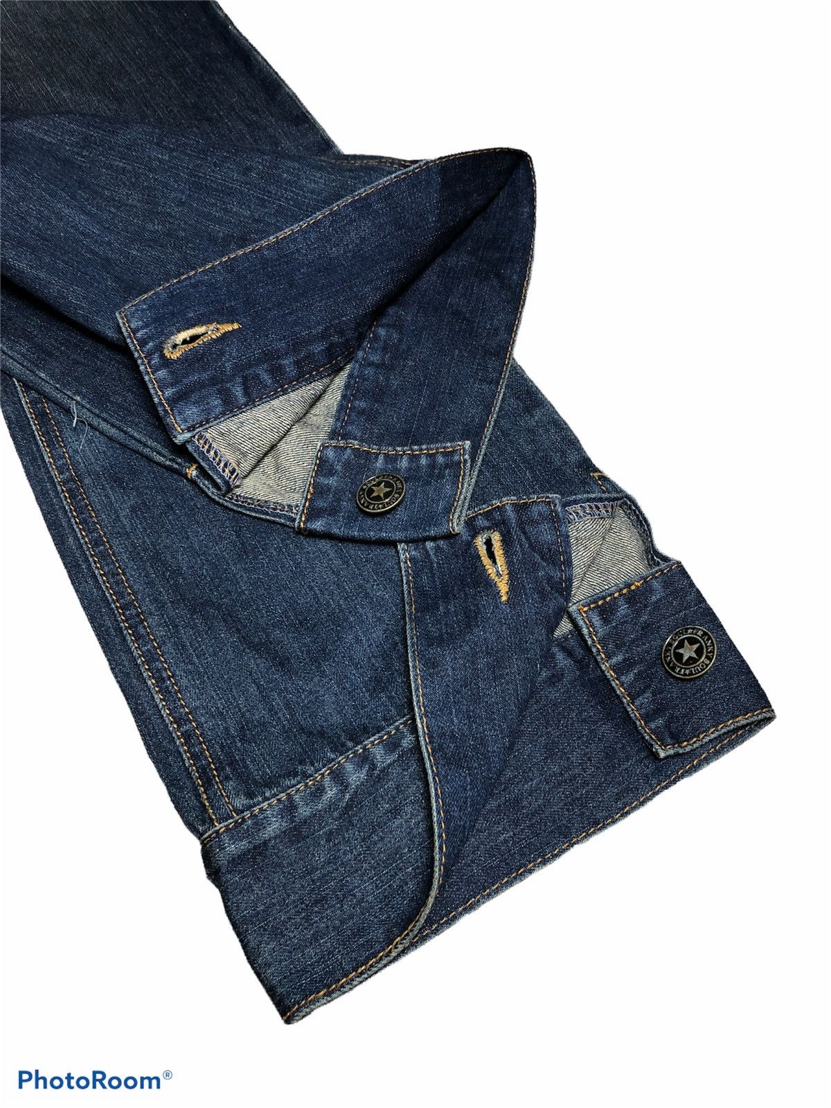 Japanese Brand FLARED⚡️SOUL FRANKY DENIM BUSHPANTS Size US 32 / EU 48 - 9 Thumbnail