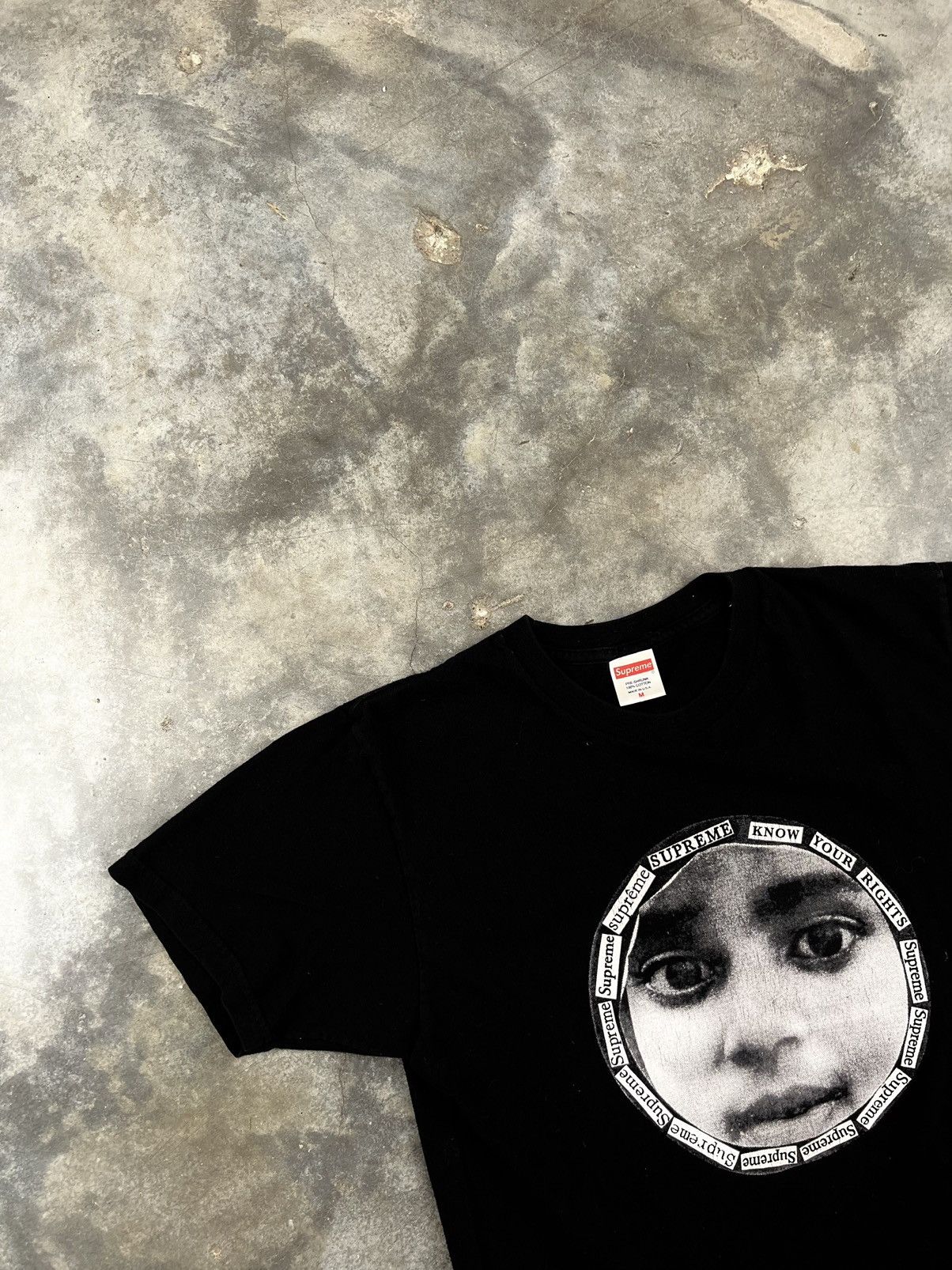 Supreme Supreme Know Your Rights Tee Black - SS17 ❄️🧊🥣 Box Skate Size US M / EU 48-50 / 2 - 2 Thumbnail