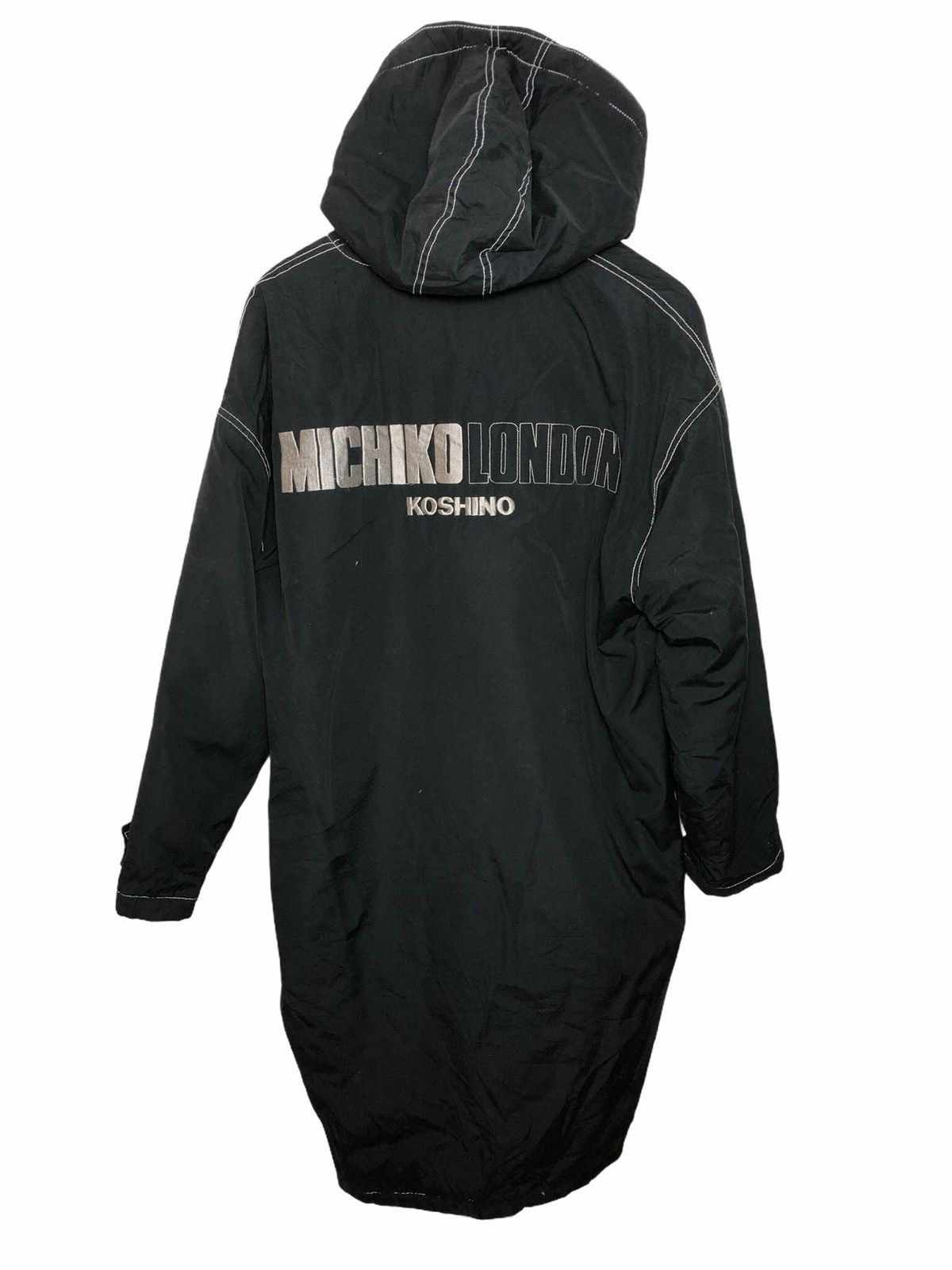 If Six Was Nine × Japanese Brand × Michiko Koshino London Japanese brand vintage Michiko London long jacket Size US L / EU 52-54 / 3 - 1 Thumbnail