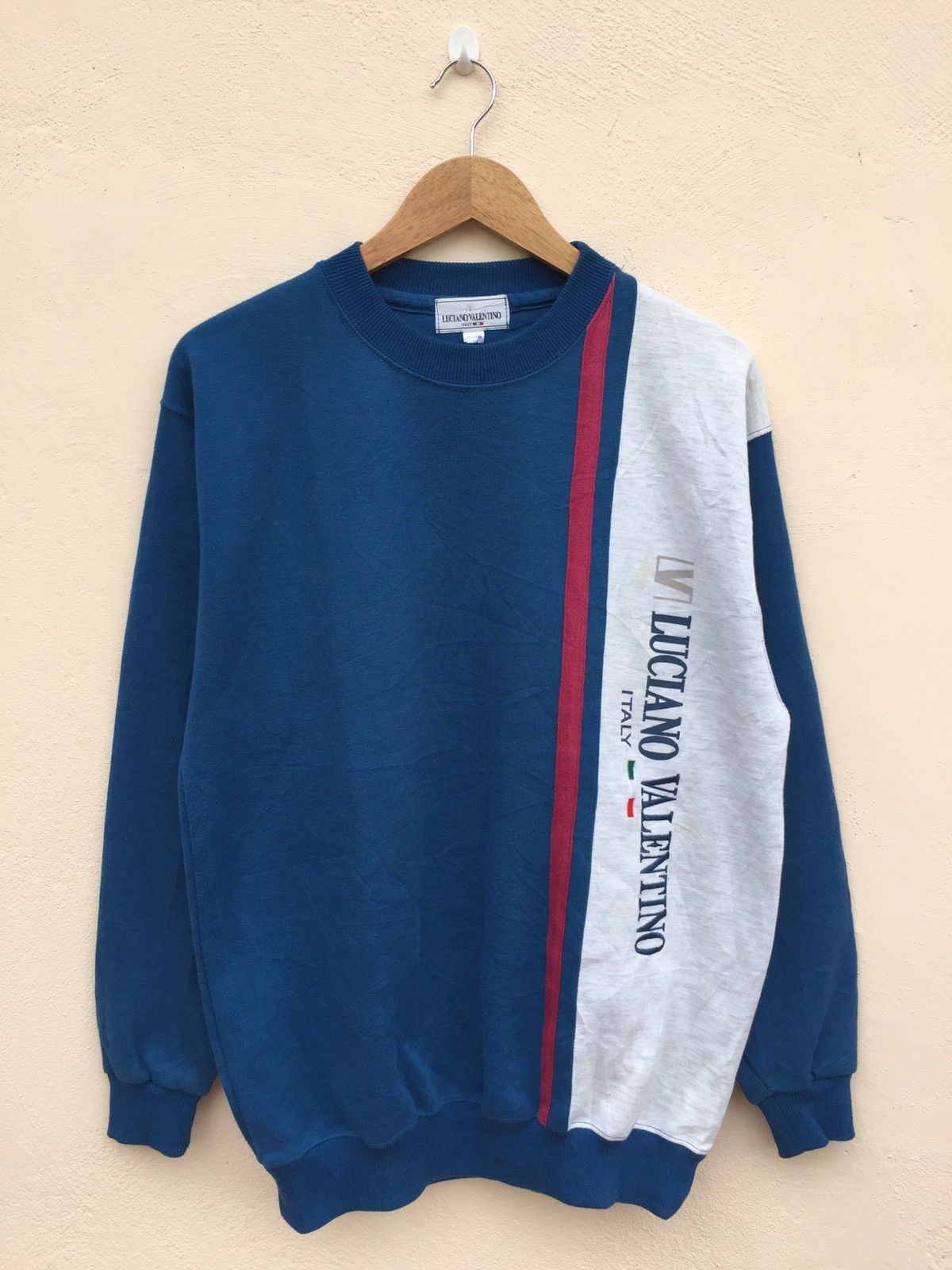 Valentino Vintage Luciano Valentino Italy Sweatshirt Size US XL / EU 56 / 4 - 1 Thumbnail