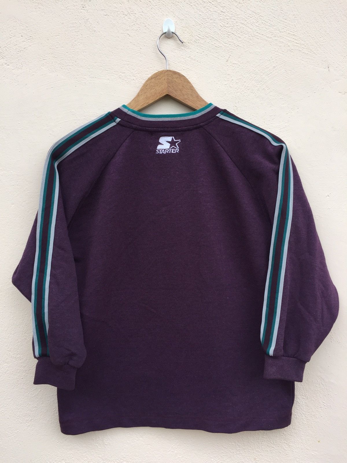 NHL Vintage Stater The Mighty Ducks Raglan Sweatshirt Size US S / EU 44-46 / 1 - 3 Thumbnail