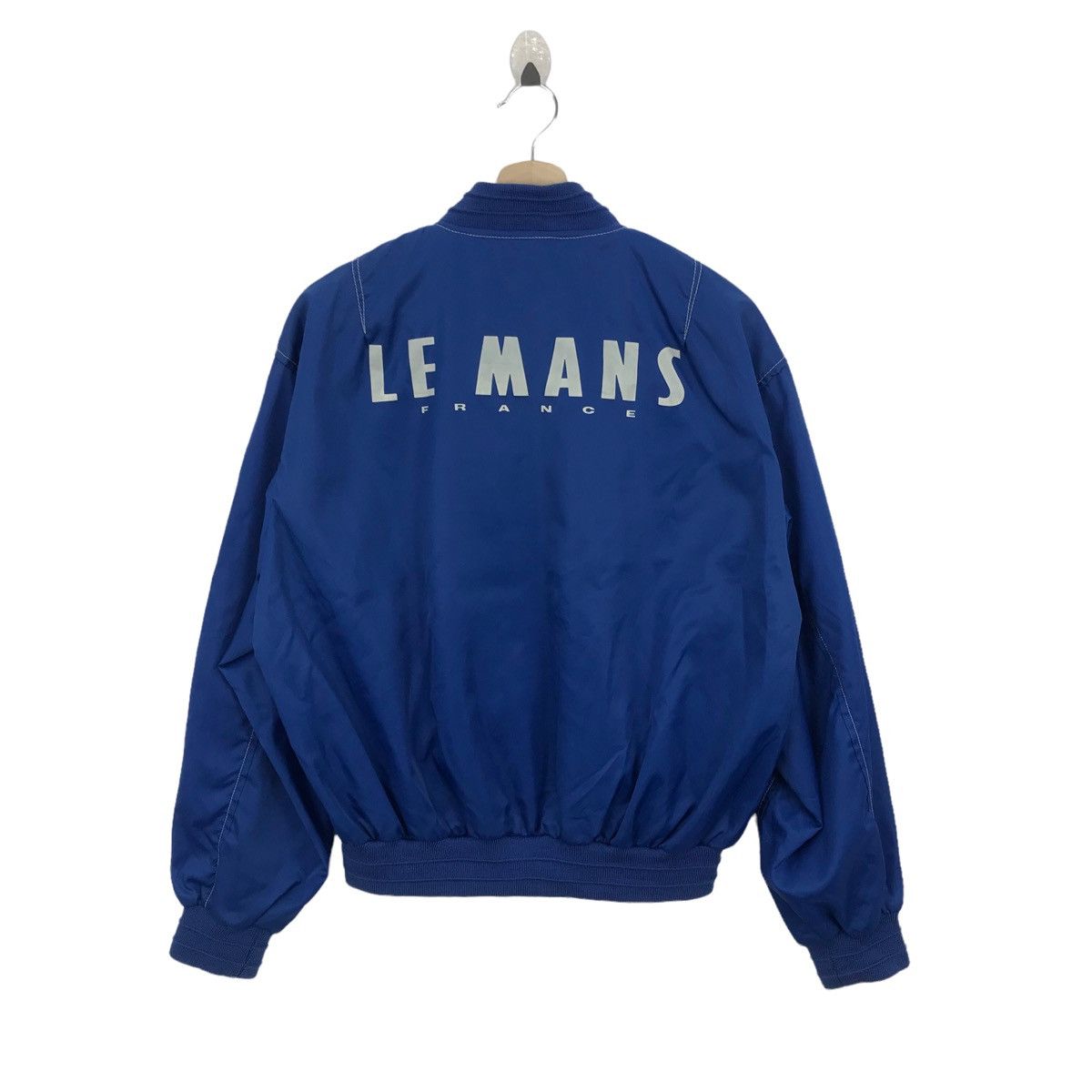 Sports Specialties × Vintage Vintage 90s LE MANS FRANCE Light Jacket Racing Team Size US L / EU 52-54 / 3 - 3 Thumbnail