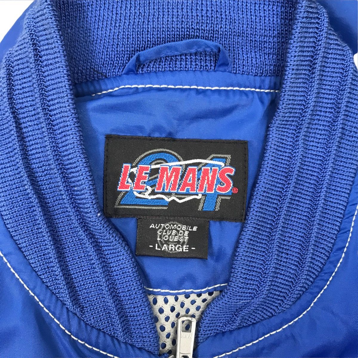 Sports Specialties × Vintage Vintage 90s LE MANS FRANCE Light Jacket Racing Team Size US L / EU 52-54 / 3 - 5 Thumbnail