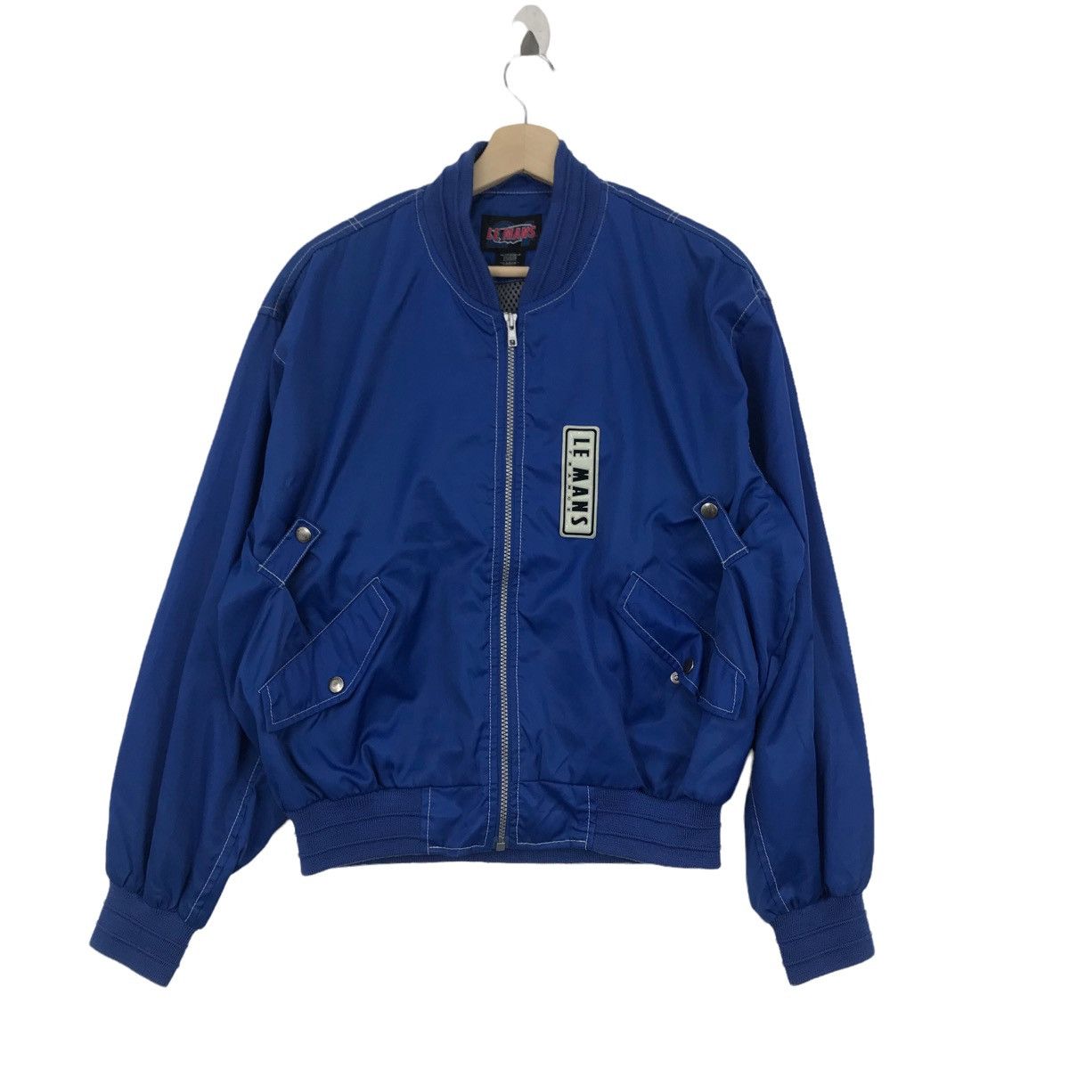 Sports Specialties × Vintage Vintage 90s LE MANS FRANCE Light Jacket Racing Team Size US L / EU 52-54 / 3 - 1 Thumbnail