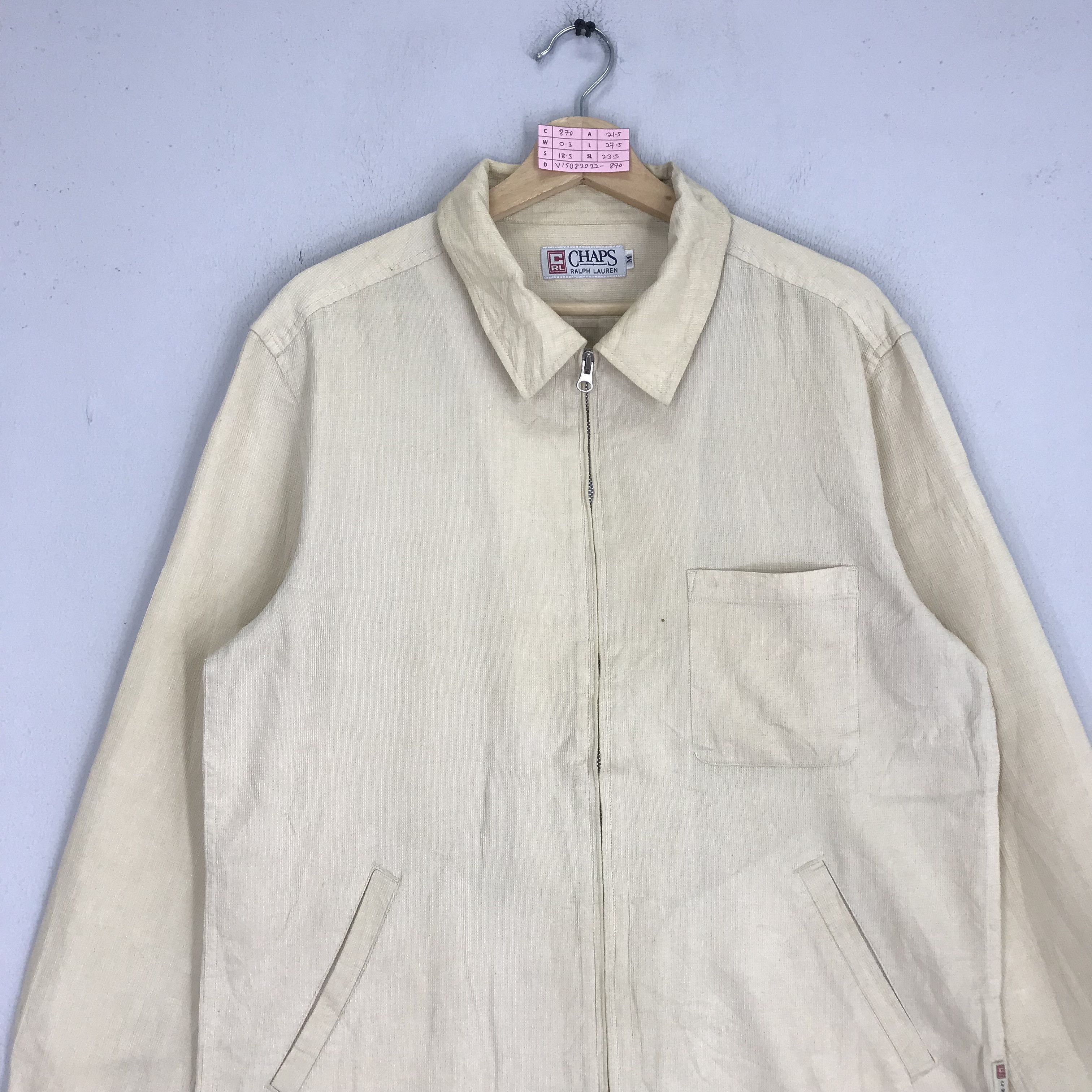 Chaps Ralph Lauren Vintage Chaps Ralph Lauren Worker Zipper Jacket Size US M / EU 48-50 / 2 - 3 Thumbnail
