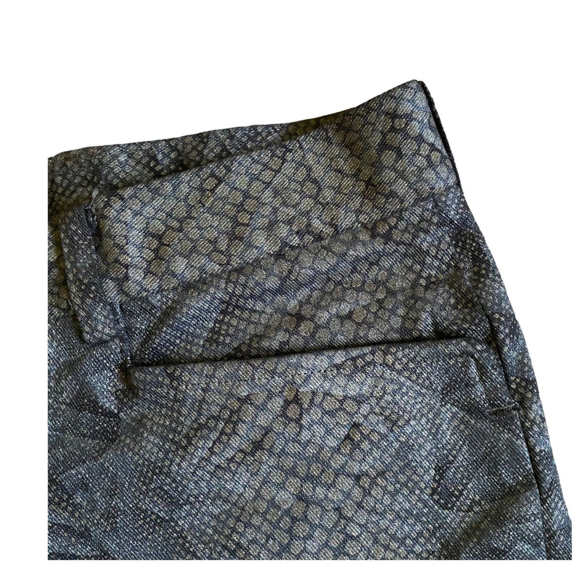 If Six Was Nine × Japanese Brand PAZZO SNAKE SKIN PRINT PANTS Size US 28 / EU 44 - 5 Thumbnail