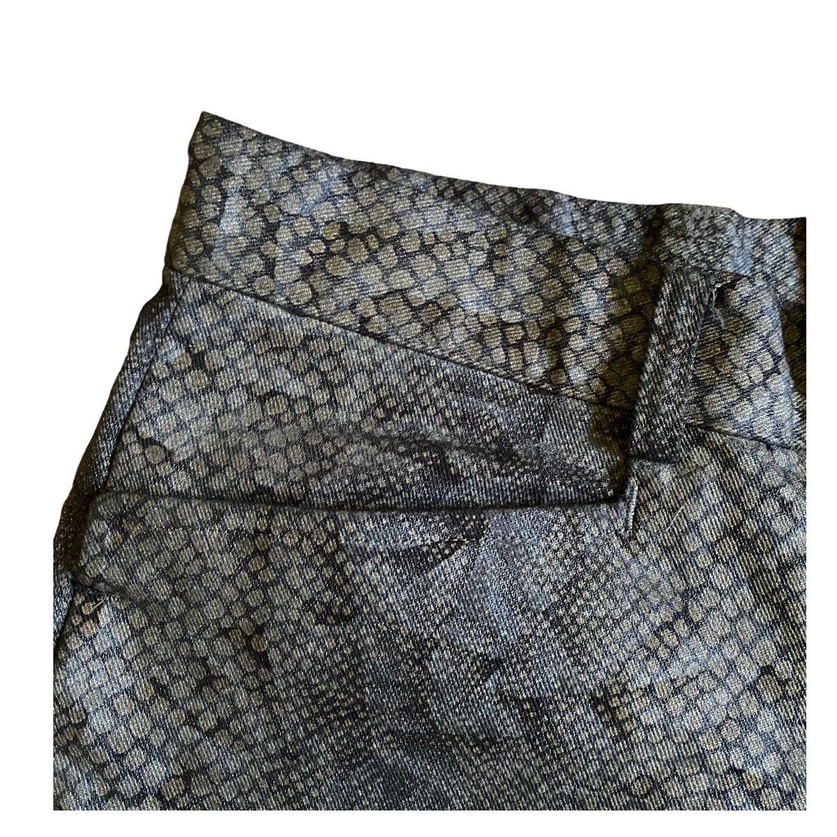 If Six Was Nine × Japanese Brand PAZZO SNAKE SKIN PRINT PANTS Size US 28 / EU 44 - 6 Thumbnail