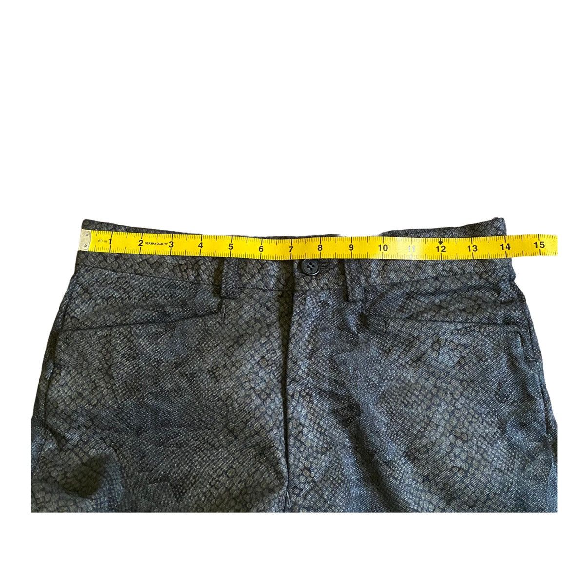 If Six Was Nine × Japanese Brand PAZZO SNAKE SKIN PRINT PANTS Size US 28 / EU 44 - 15 Thumbnail